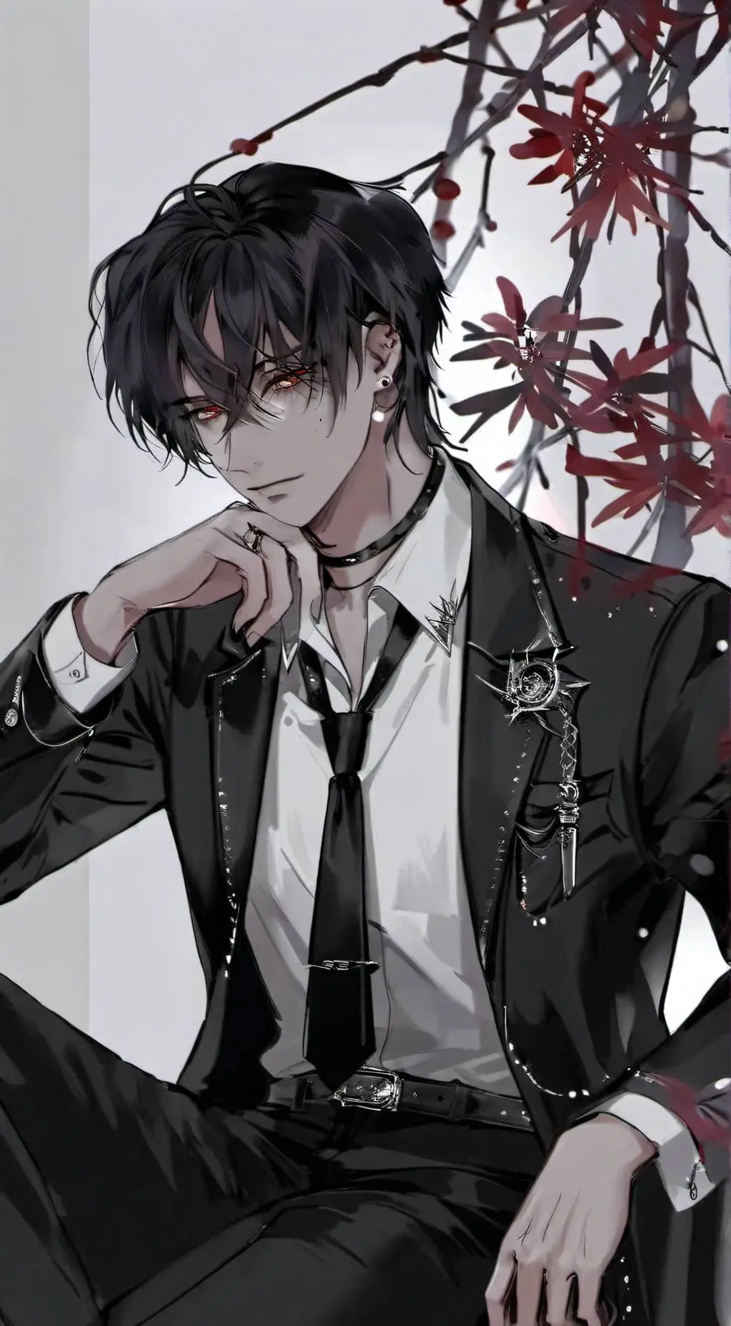 ai character: Mha villain rehab  background