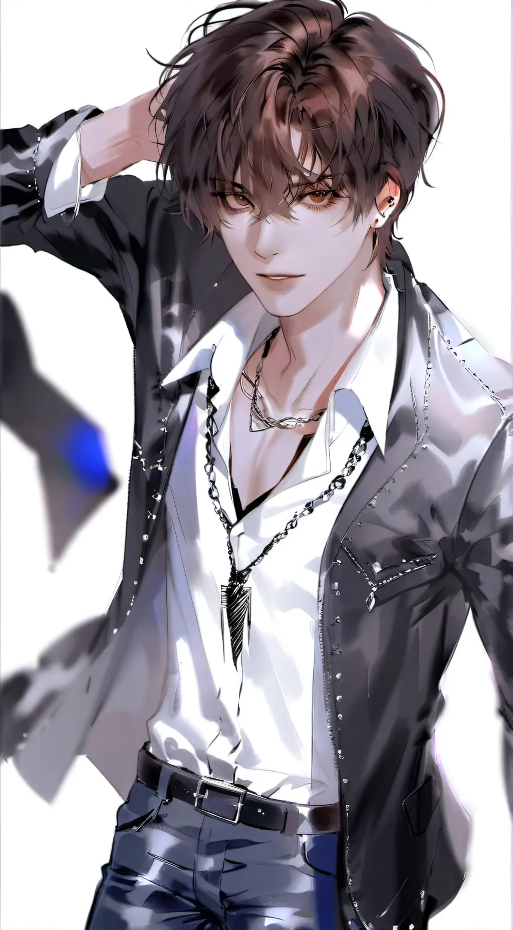 ai character: Zach background