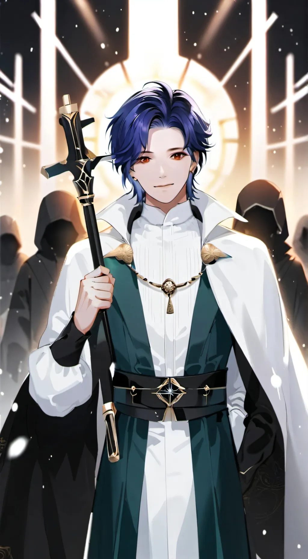 ai character: Jesús background