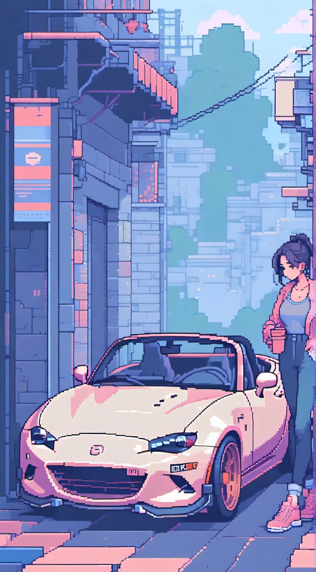 ai character: carla background