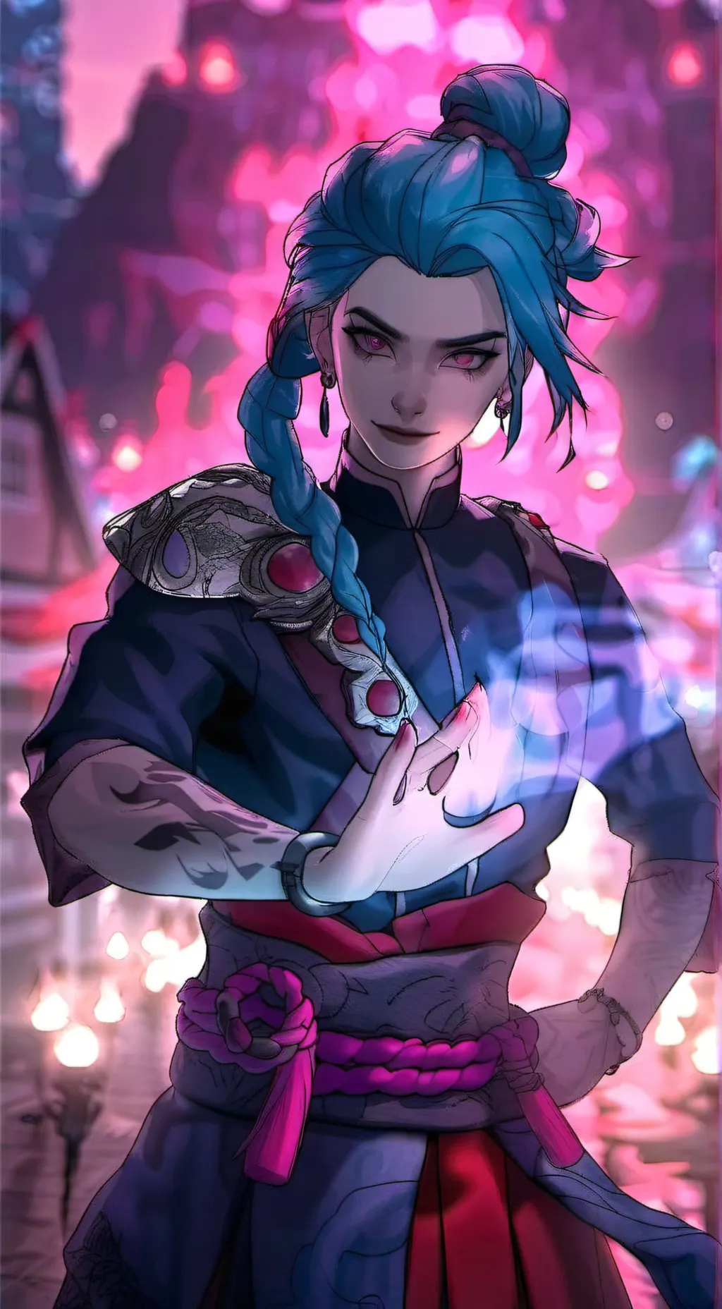 ai character: jinx background
