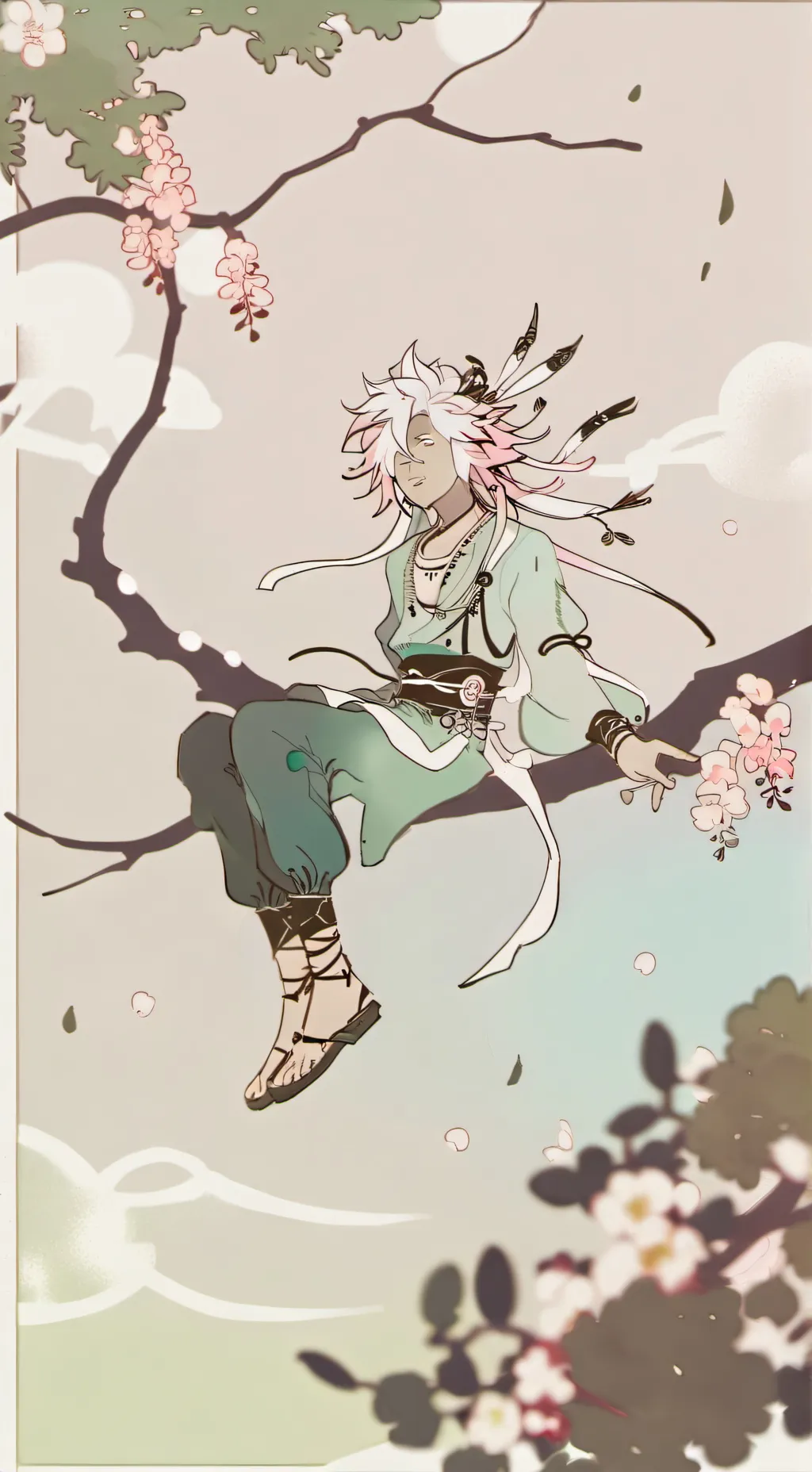 ai character: FPE Alive AU!  background