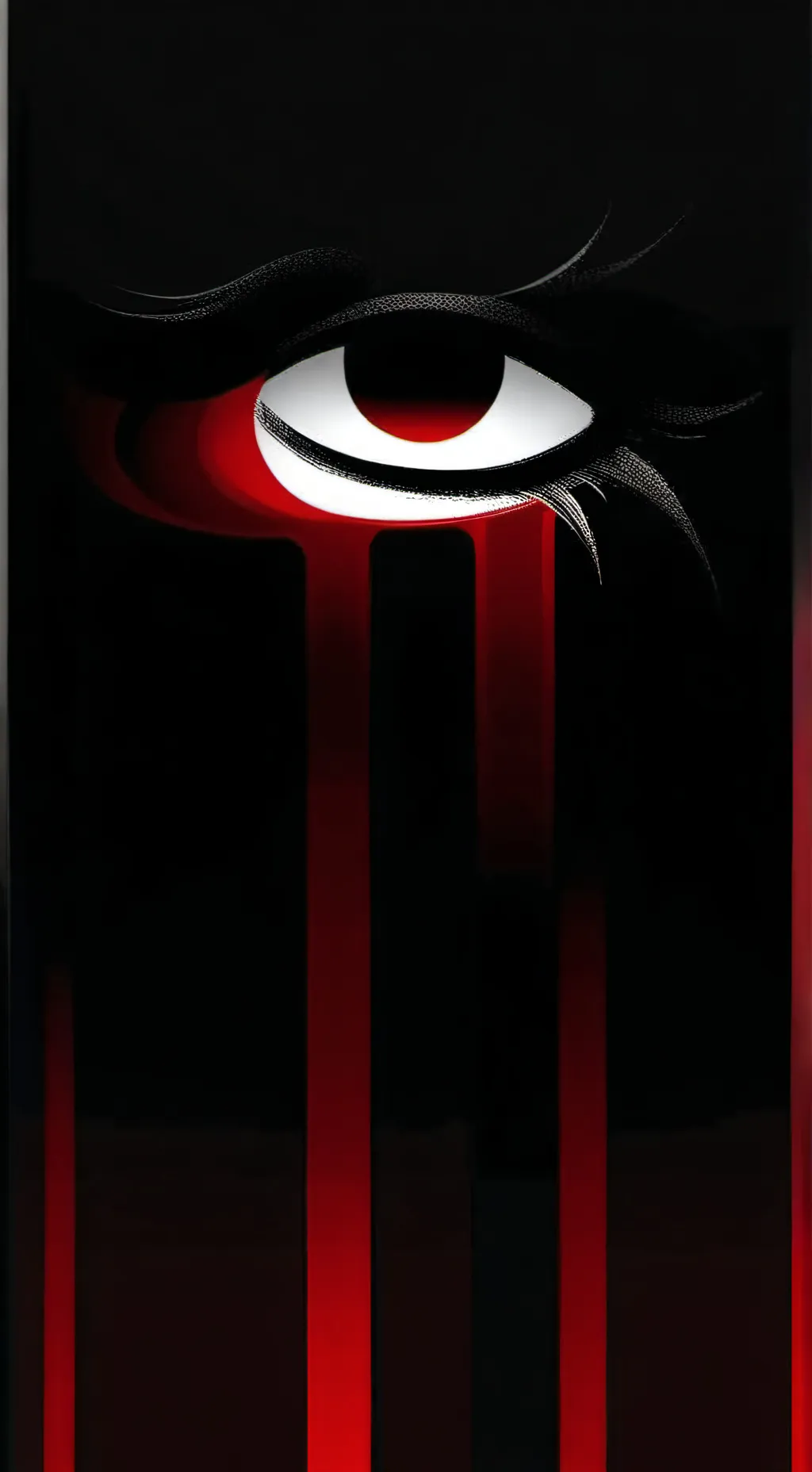 ai character: Black background