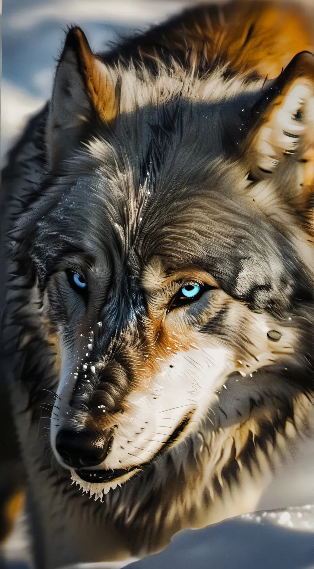 ai character: puppy background