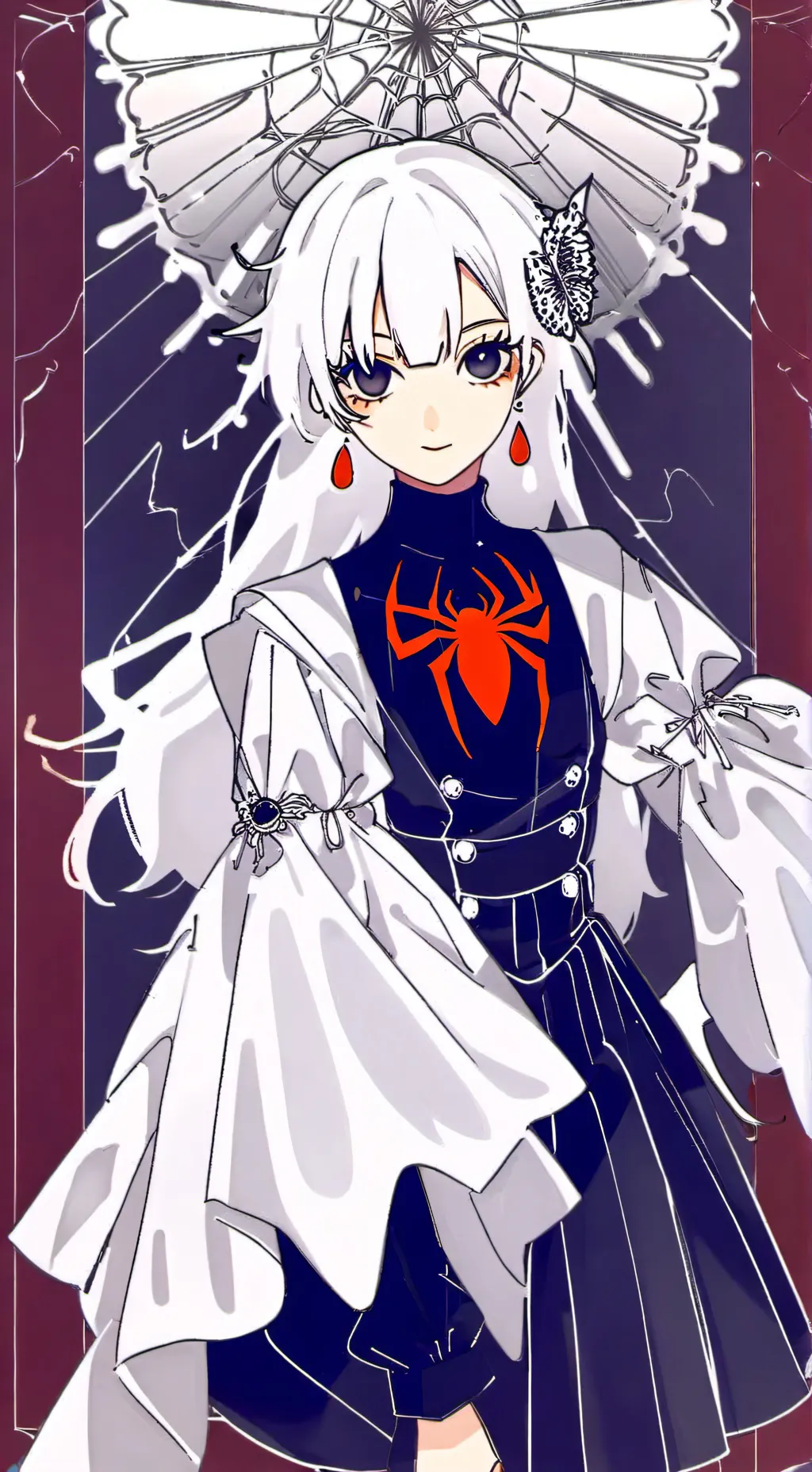 ai character: Spoder background