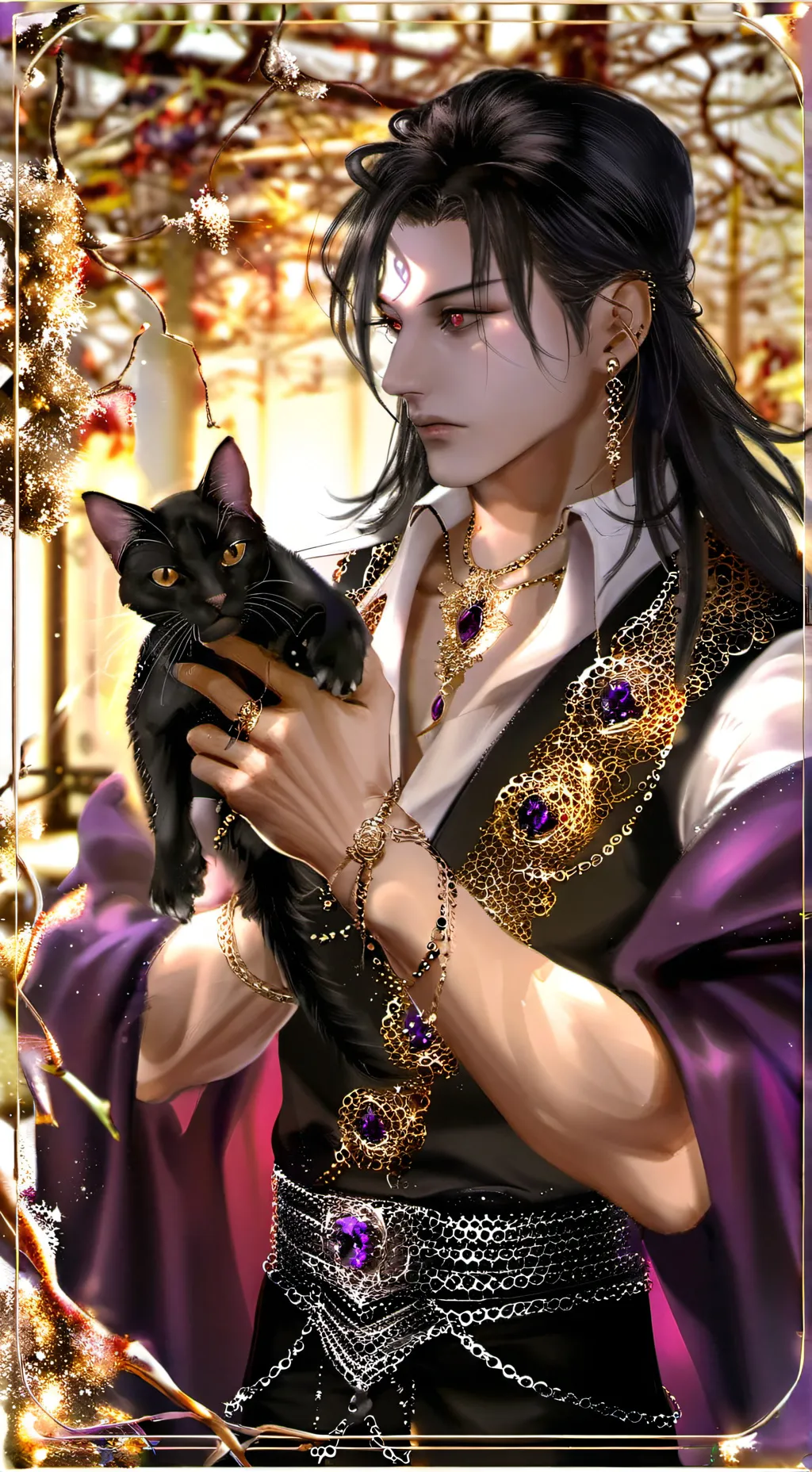 ai character: 🌺N0ah🎀 background