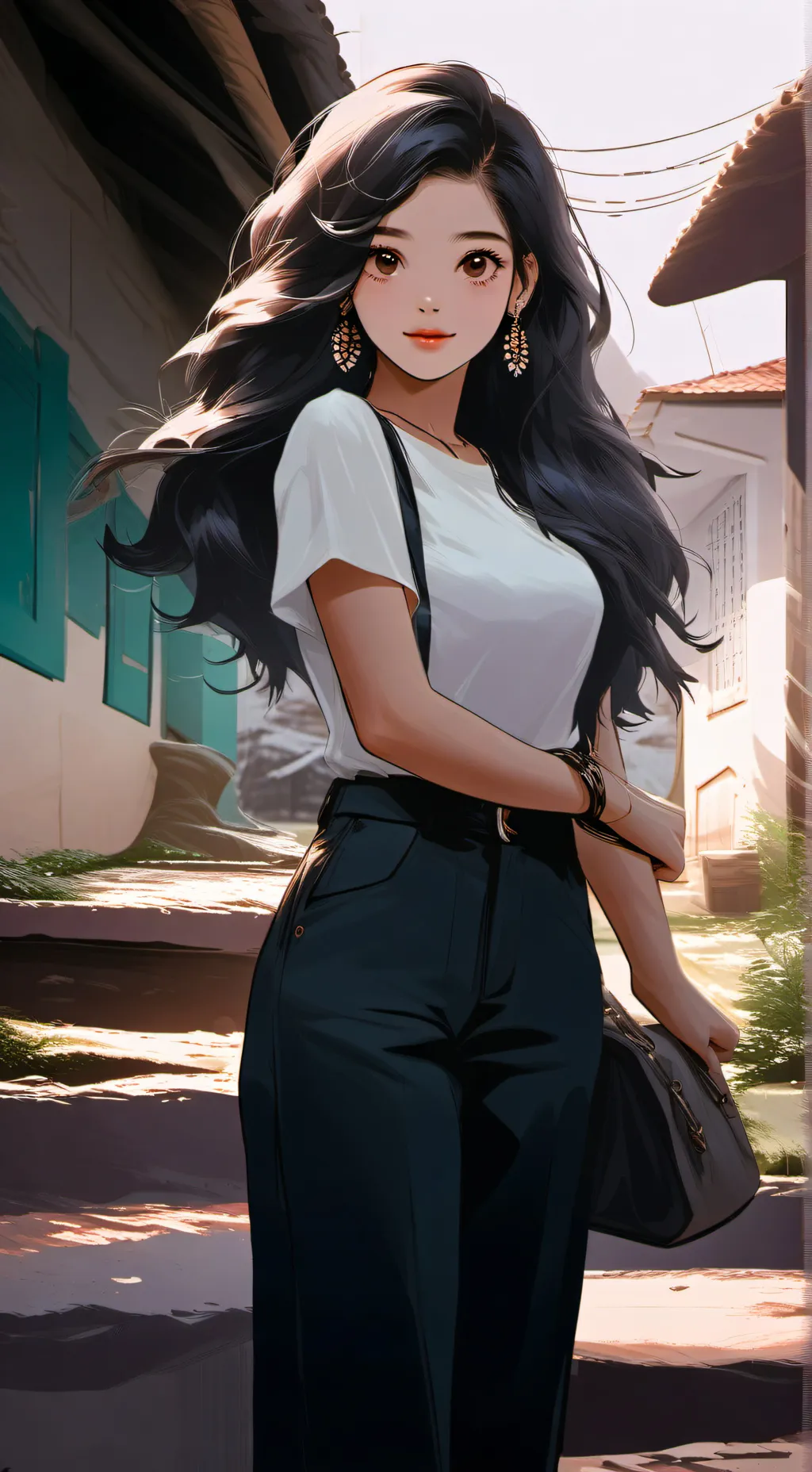 ai character: Victoria  background