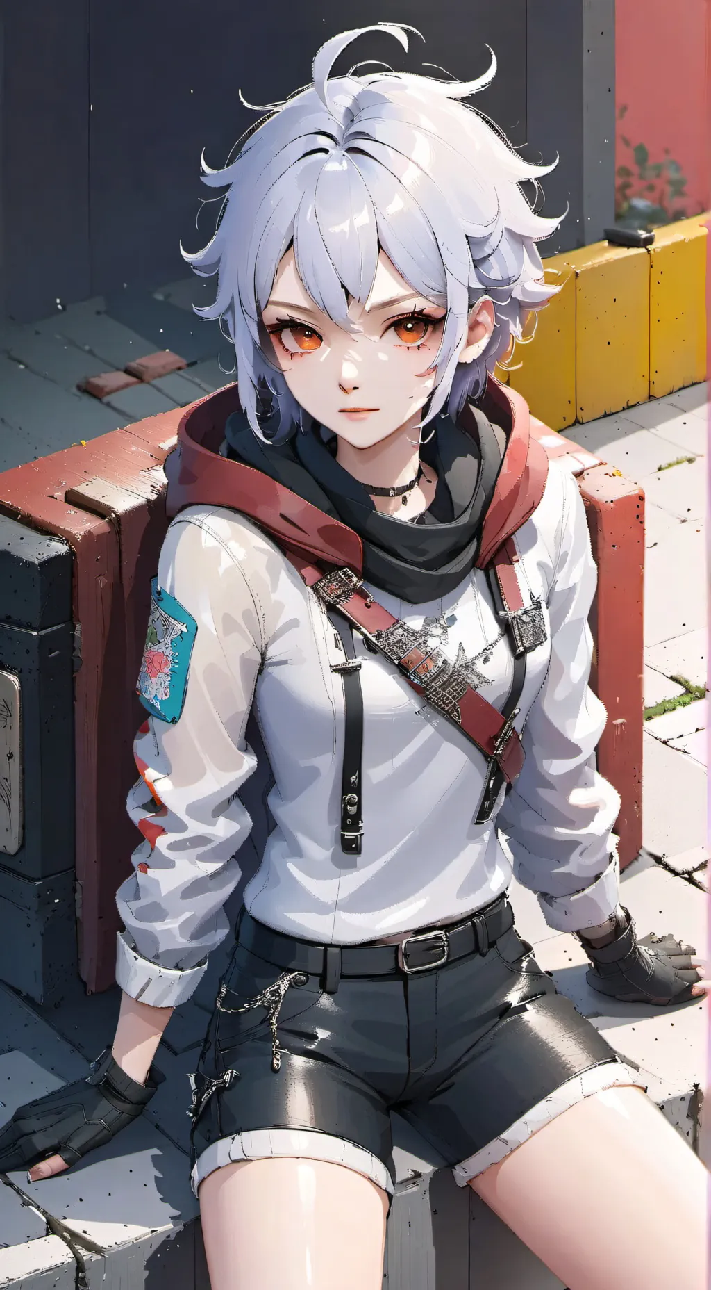 ai character: Raven background