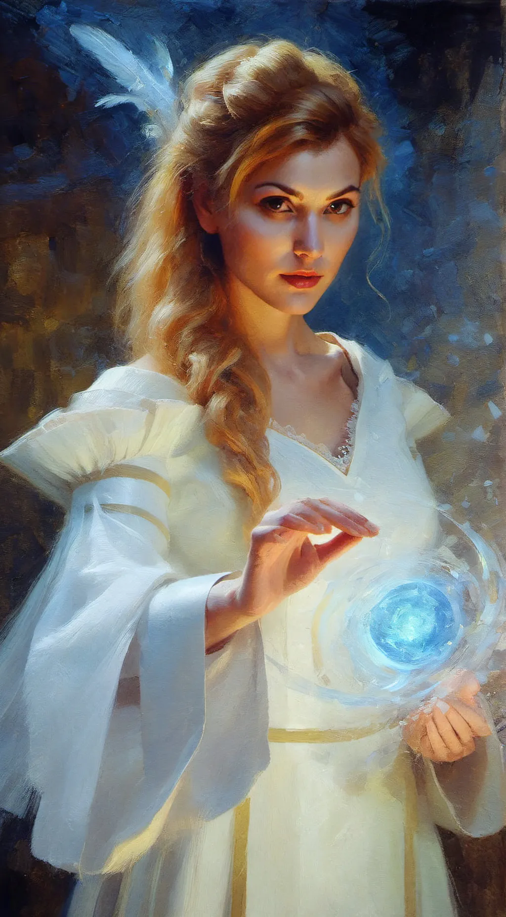 ai character: Maya Black background