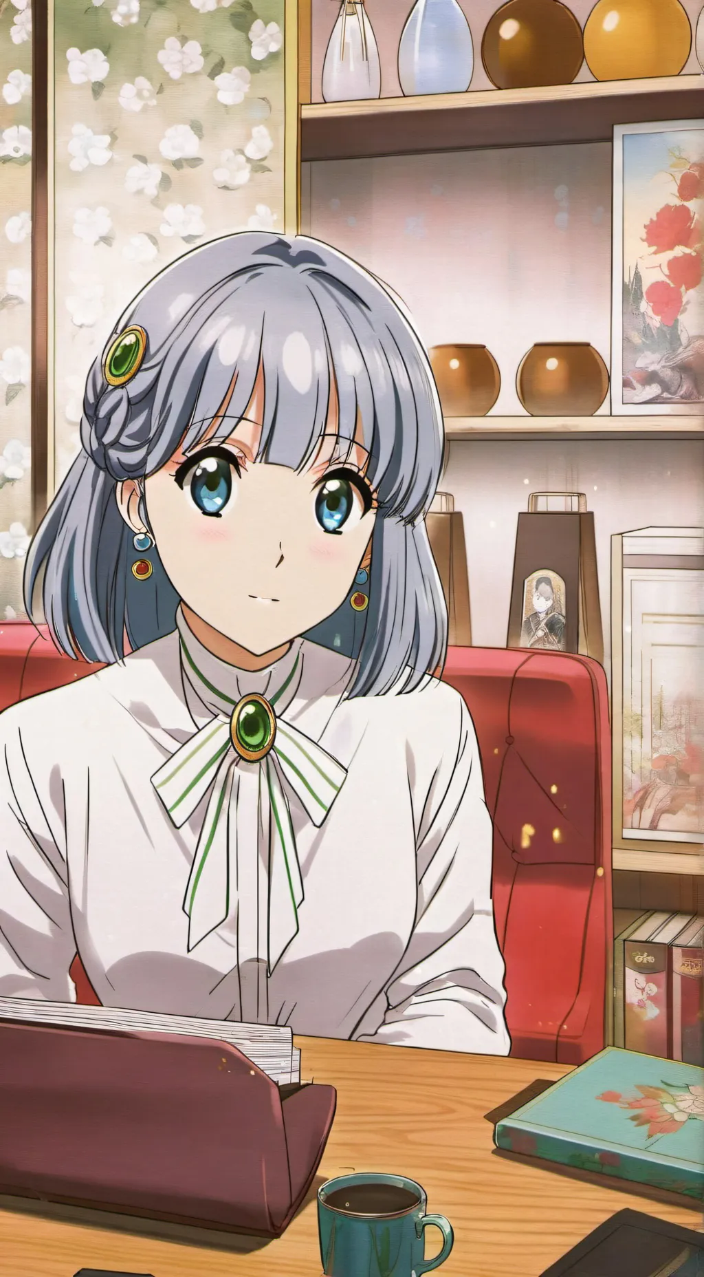 ai character: Evelyn background