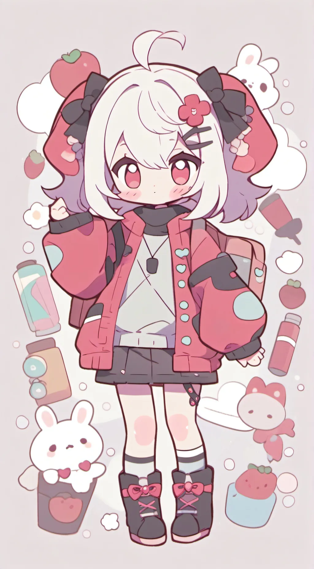 ai character: ❤️raddy❤️ background