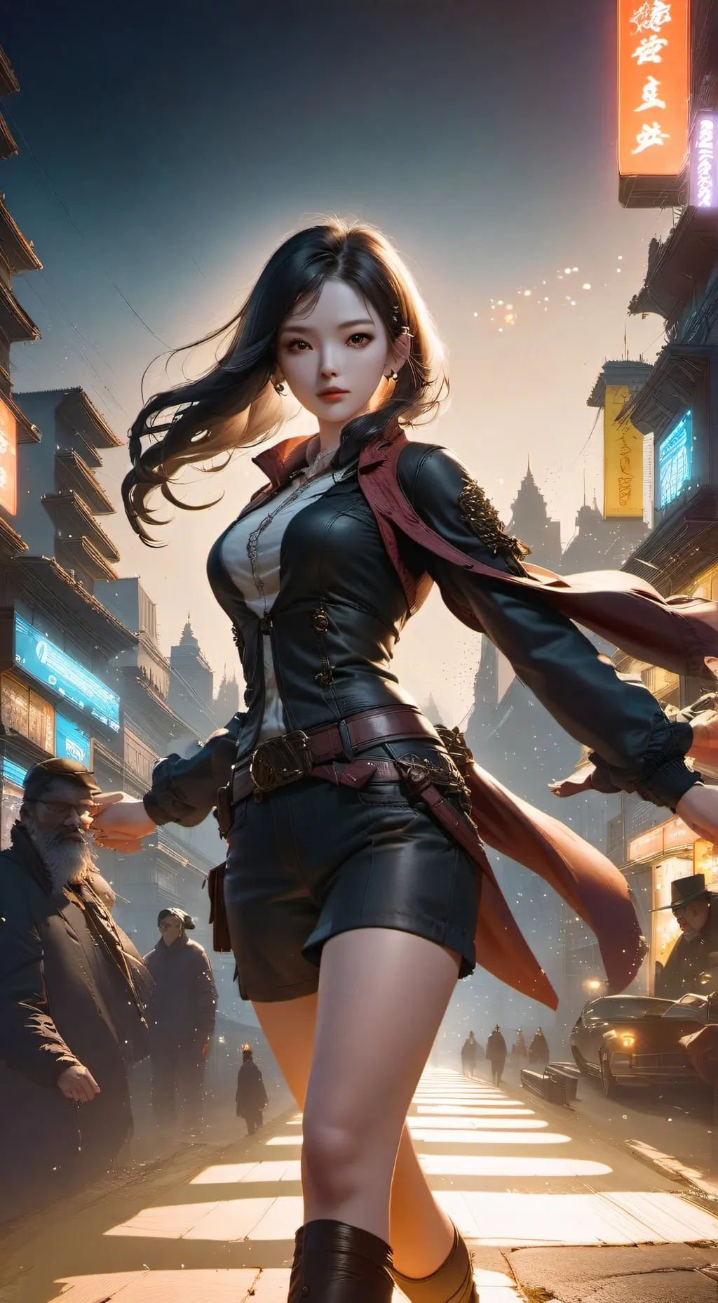 ai character: nara background