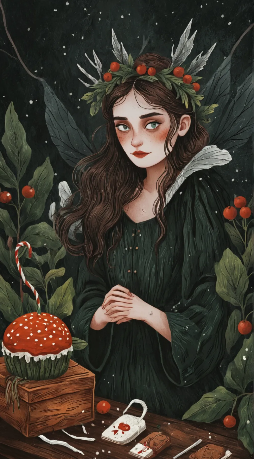 ai character: Homiciphes natal 🎄 background