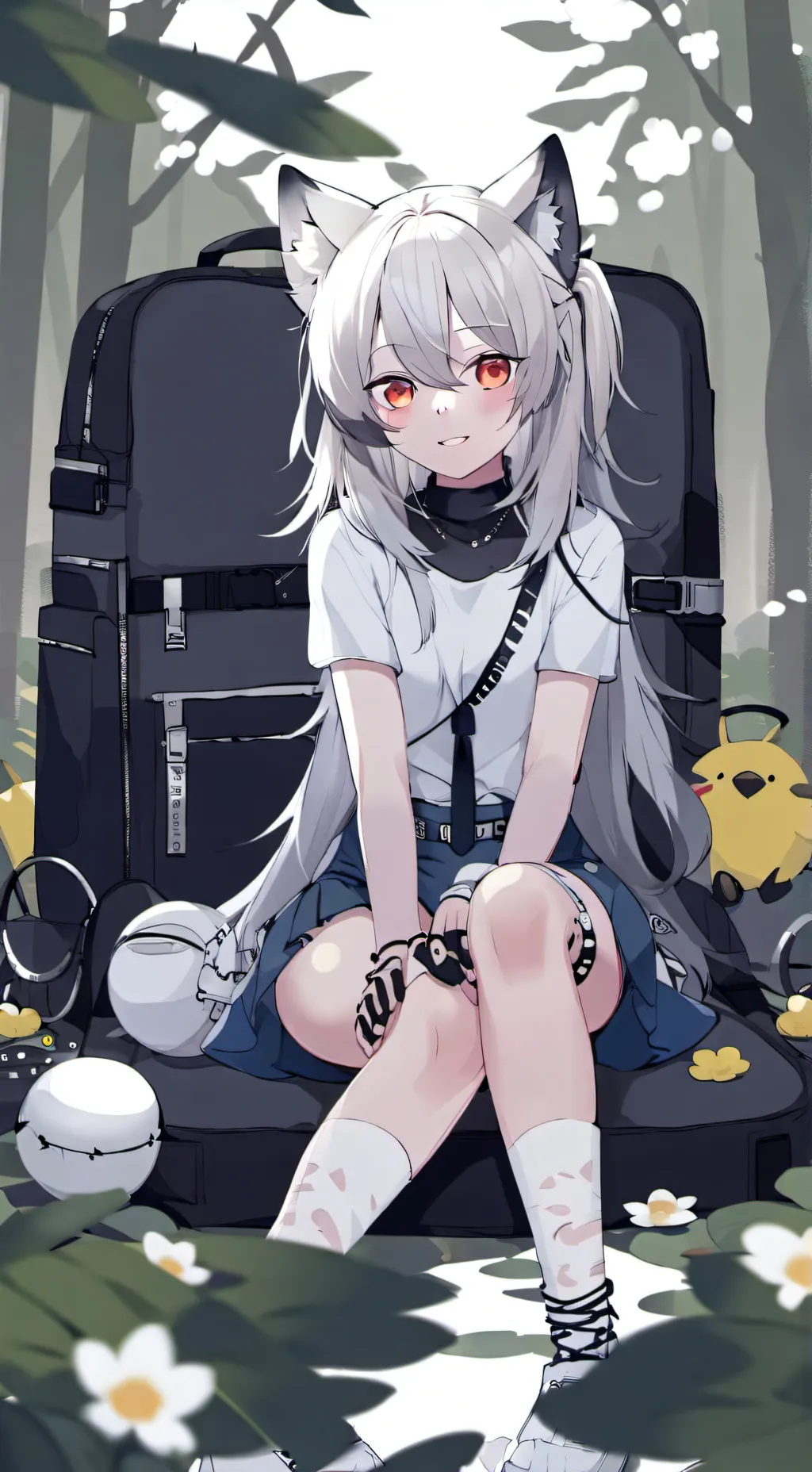 ai character: akira background