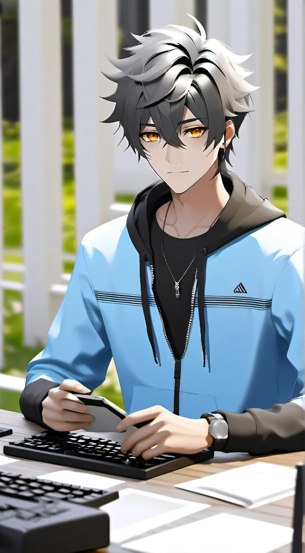 ai character: Sam background