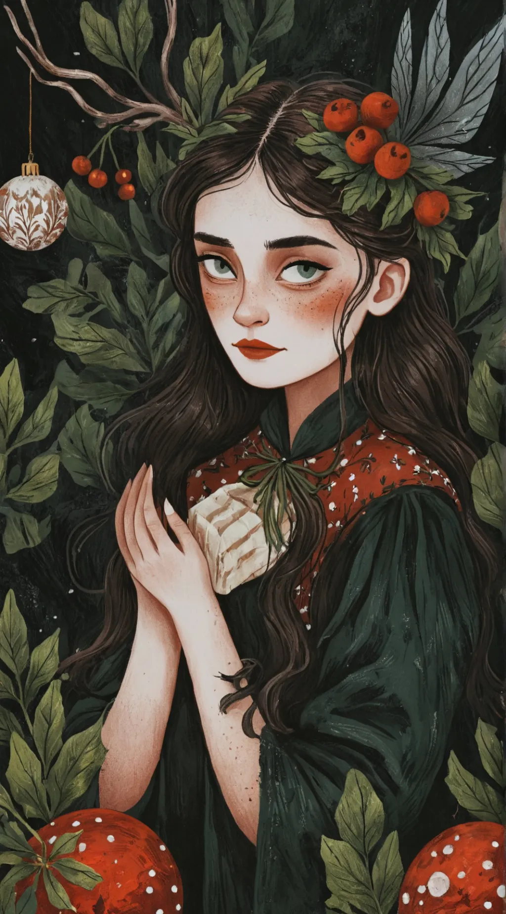 ai character: twisted sprout  background