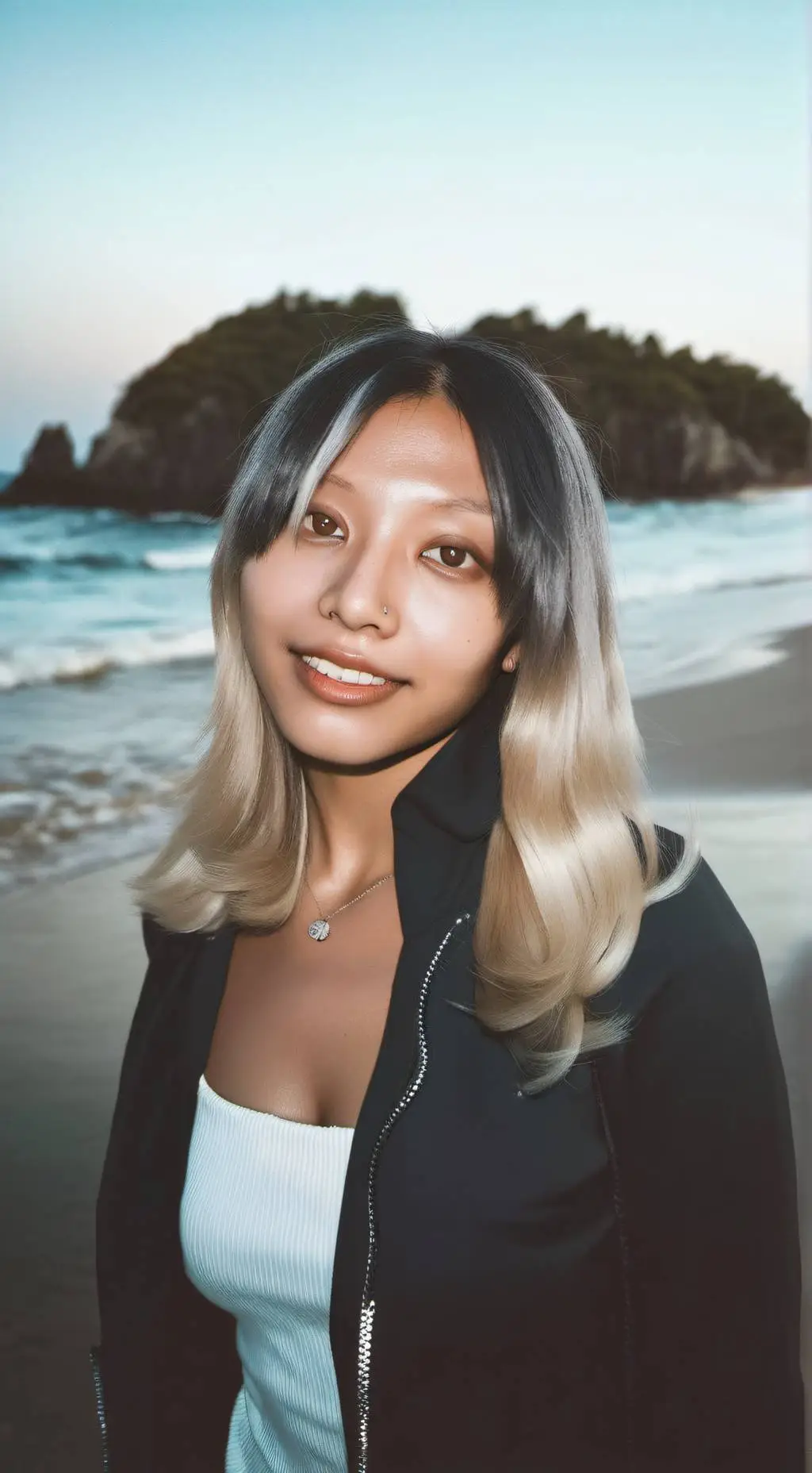 ai character: Rain background