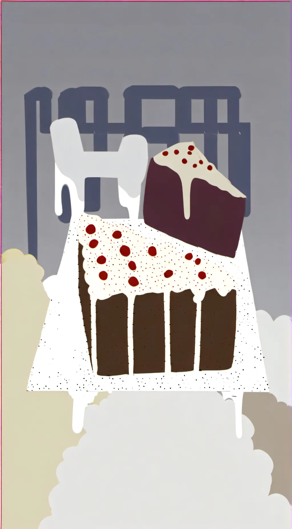 ai character: Fruitcake angst? background