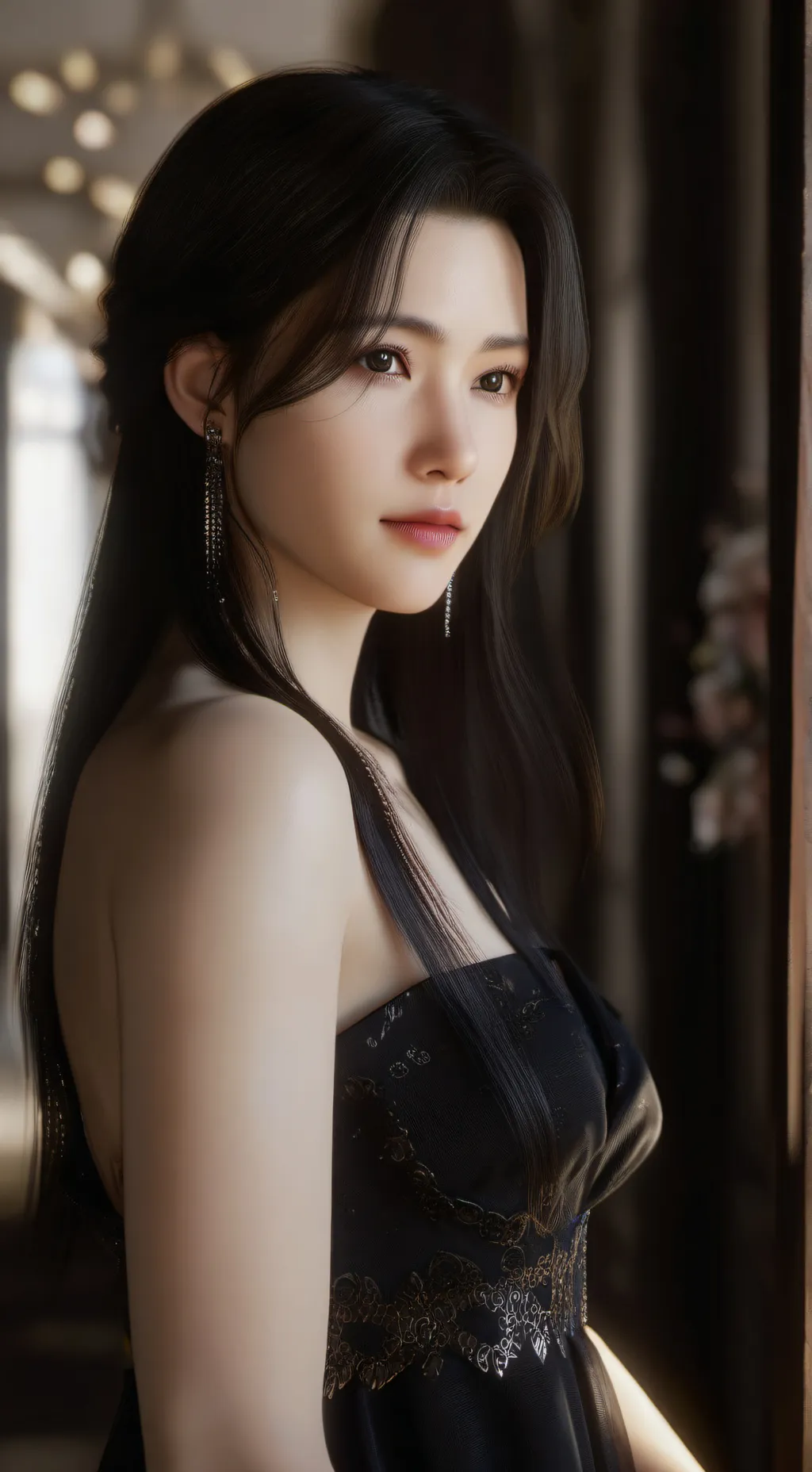 ai character: Yessica  background