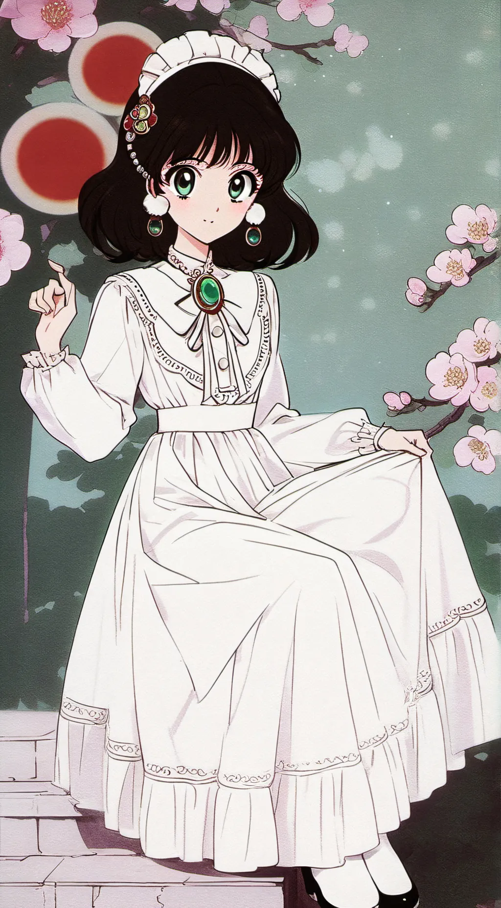 ai character: wenda0822 background