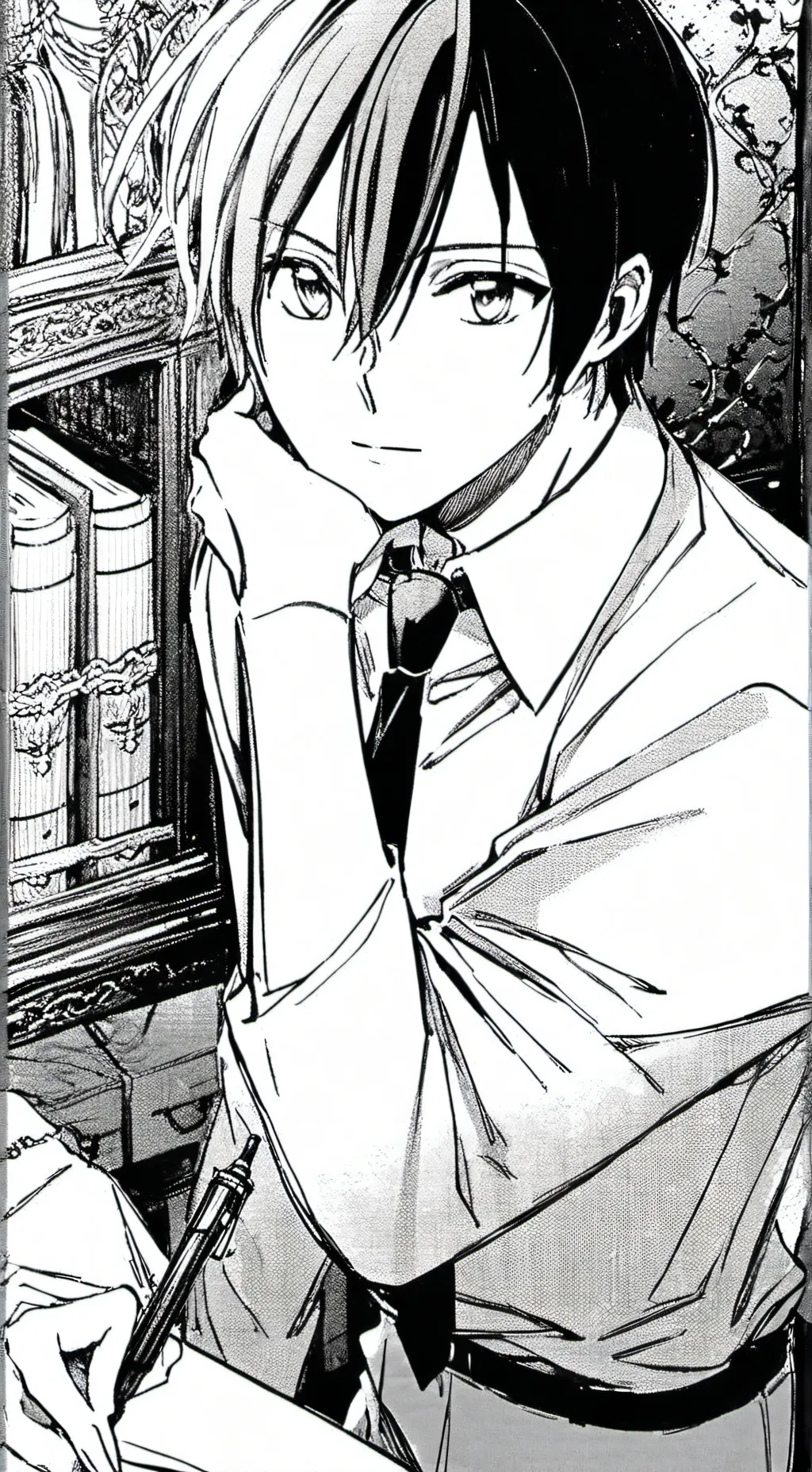 ai character: Asher  background