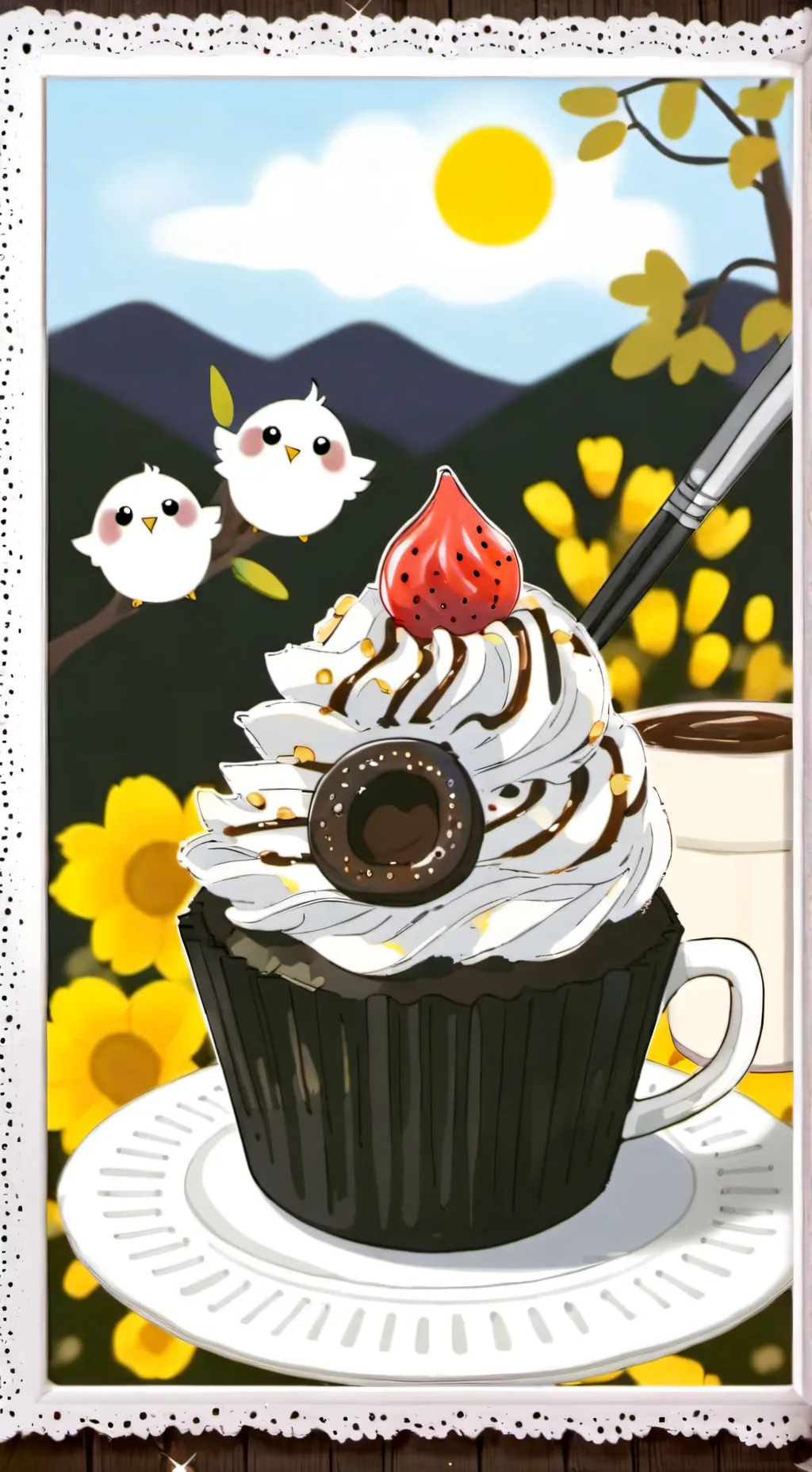 ai character: Elara background