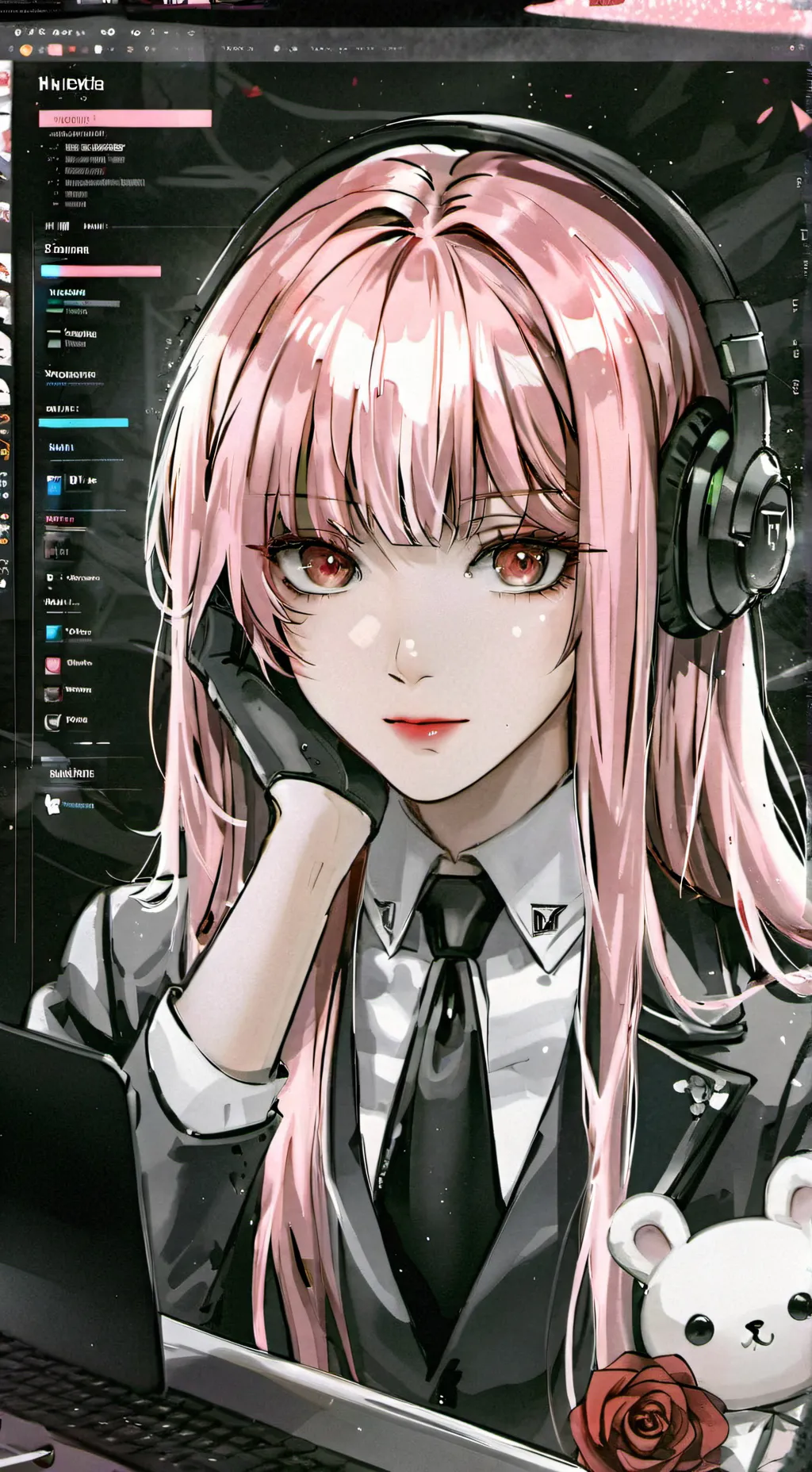 ai character: Mika background