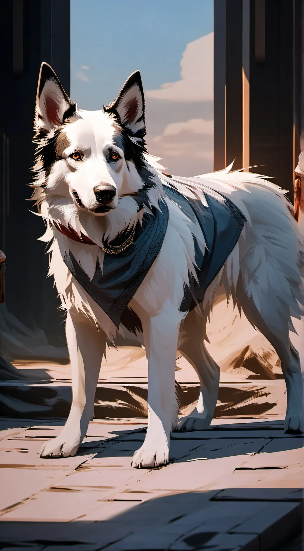 ai character: Secretherovillain❤ background