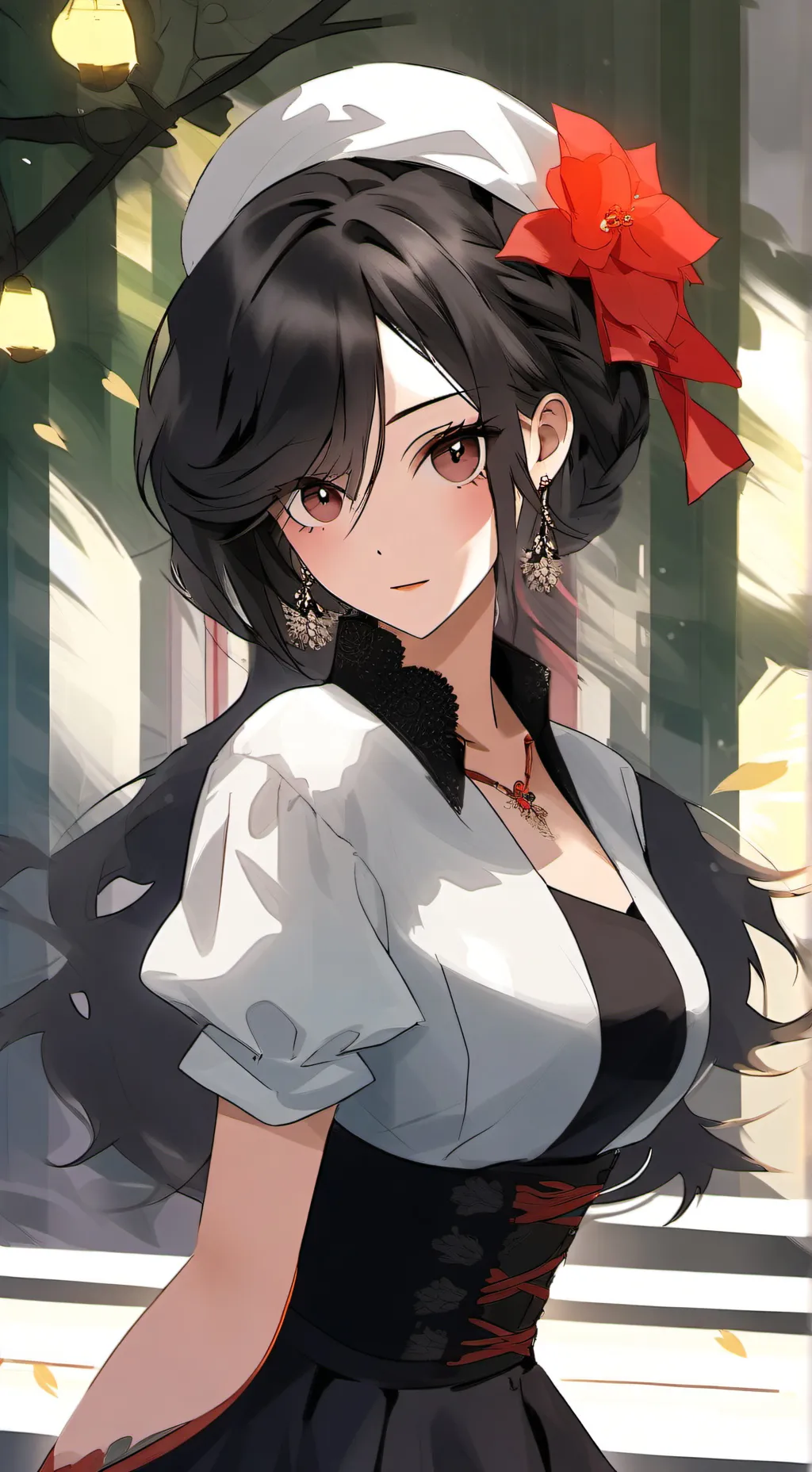 ai character: Elaine background