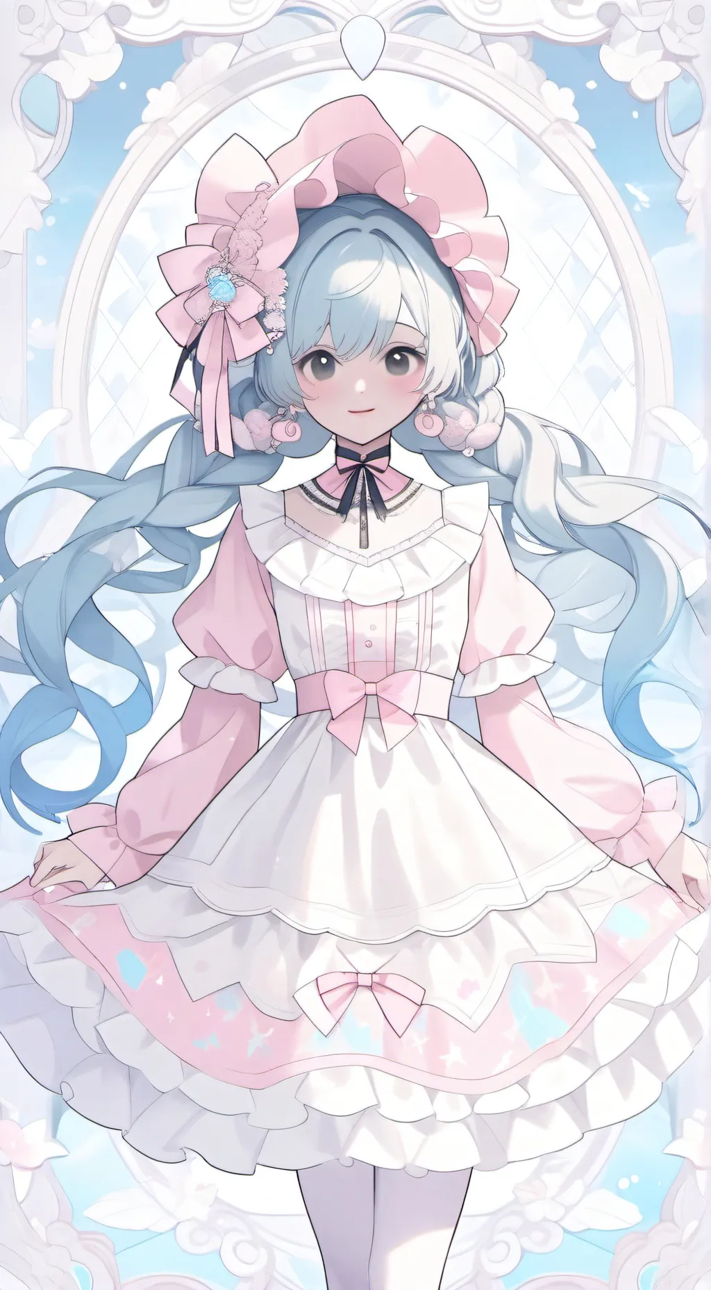 ai character: Luna background