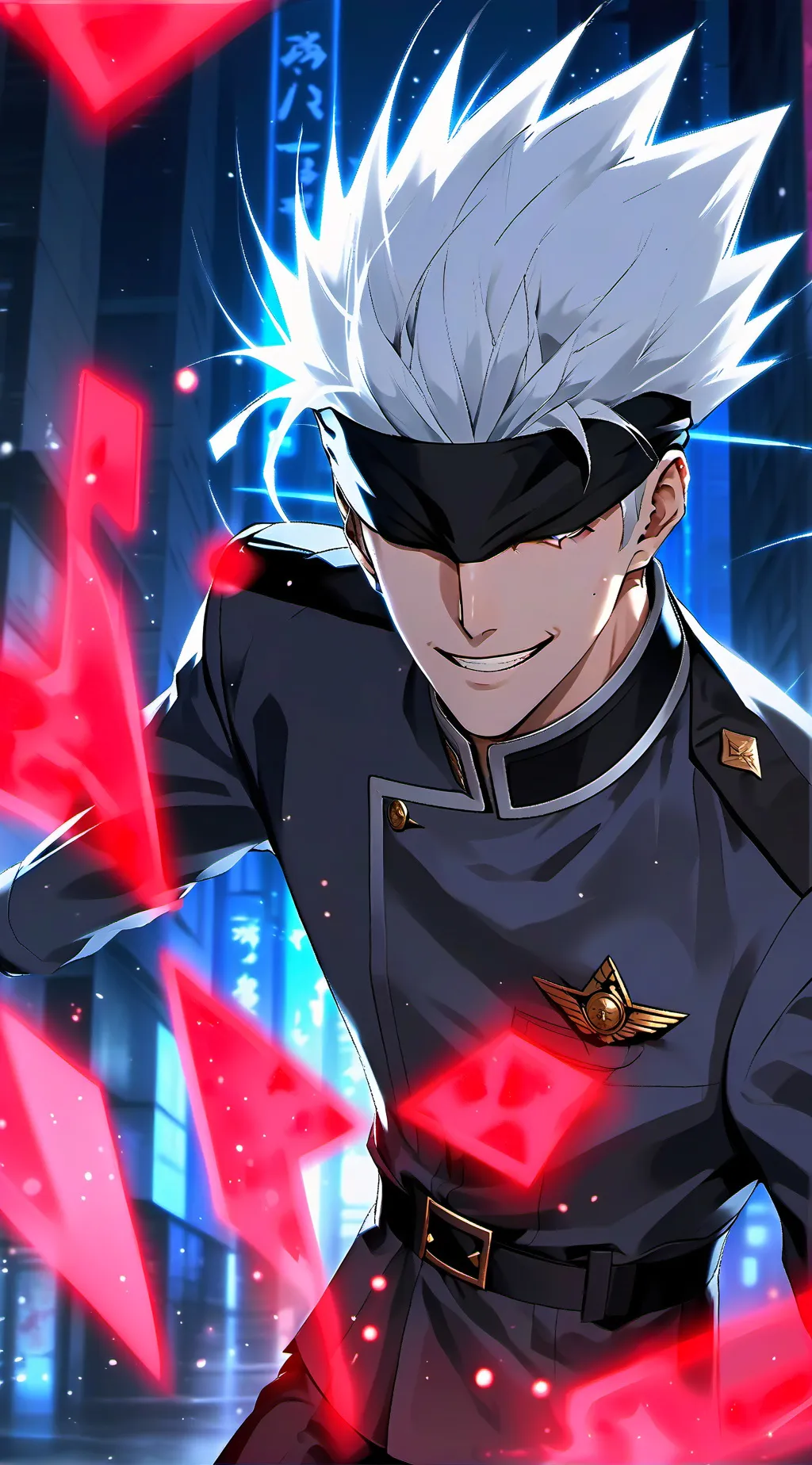 ai character: Gojo Satoru background