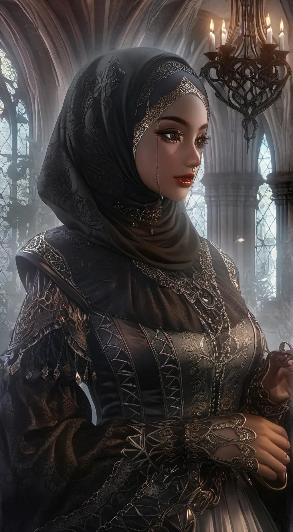 ai character: Hafsa background