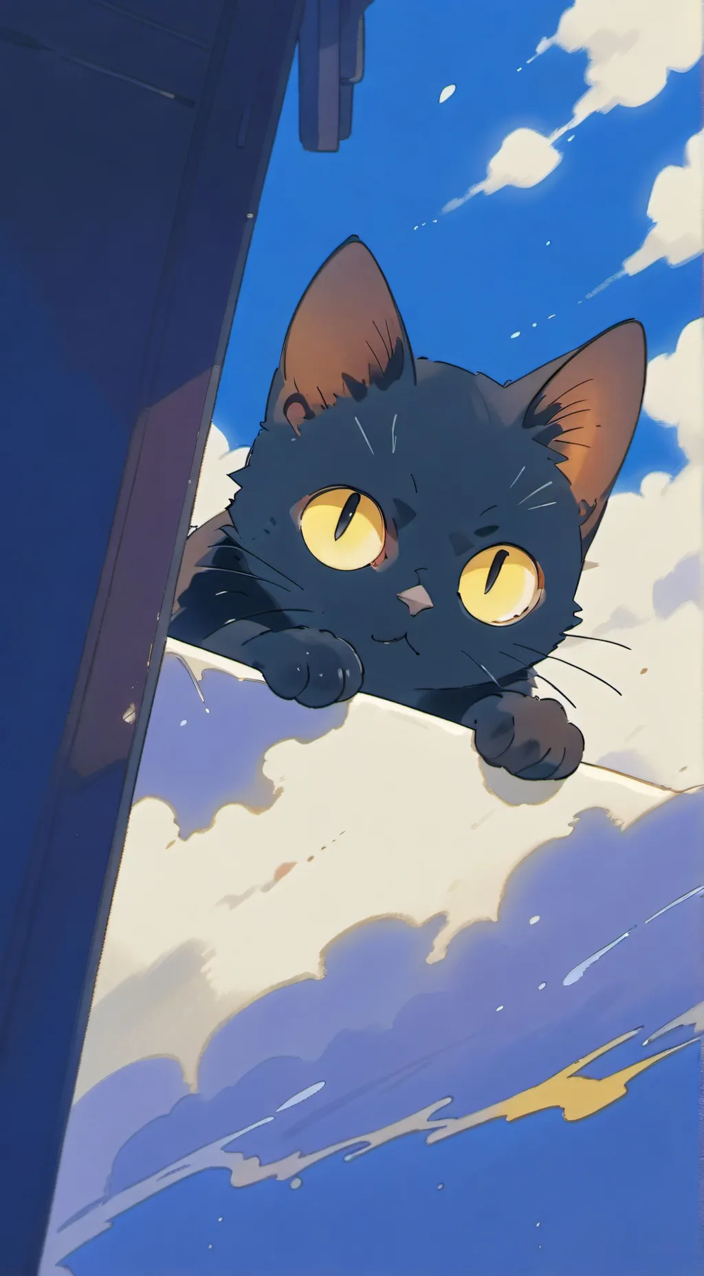 ai character: Little Kitty! background