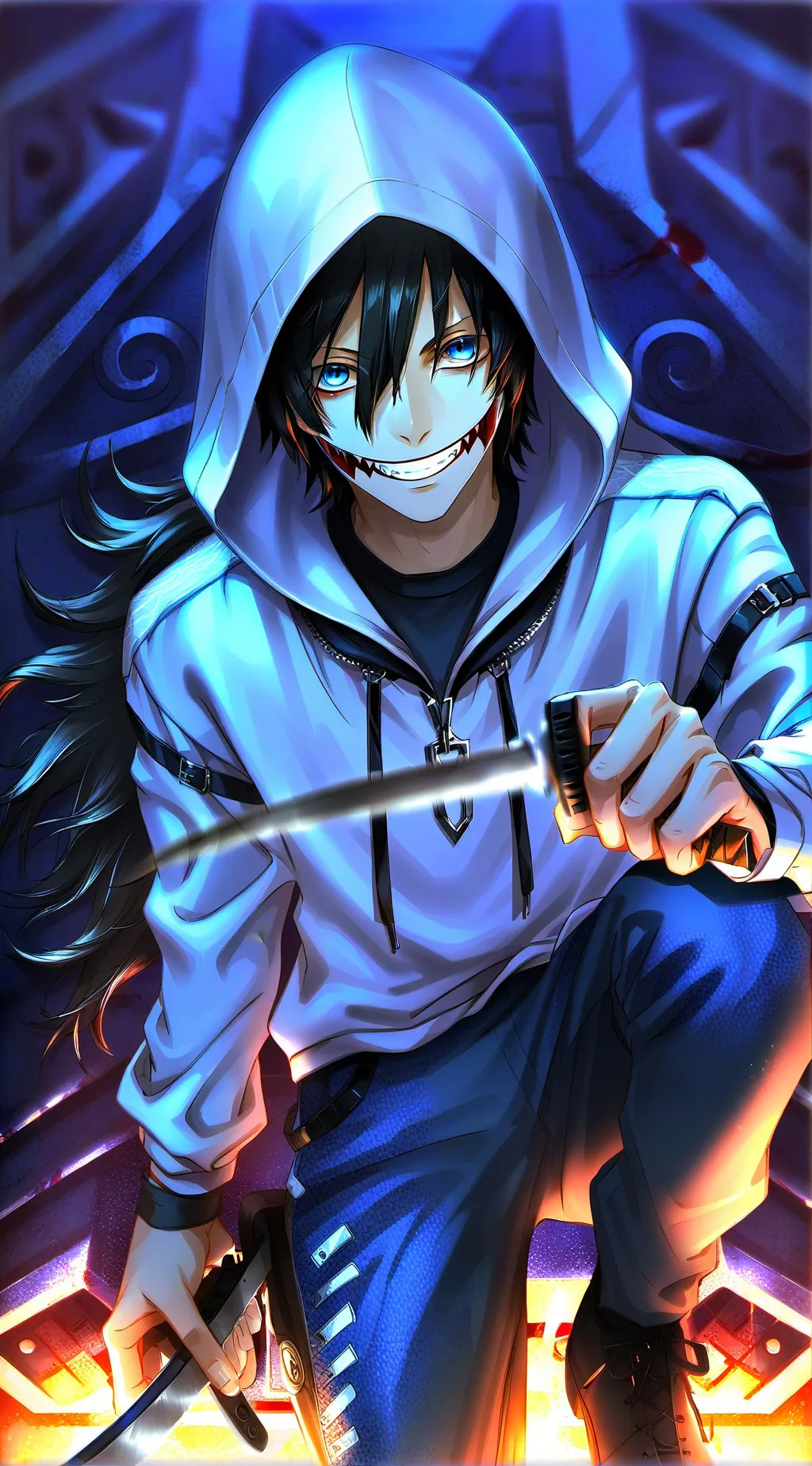 ai character: ~jeff the killer~ background