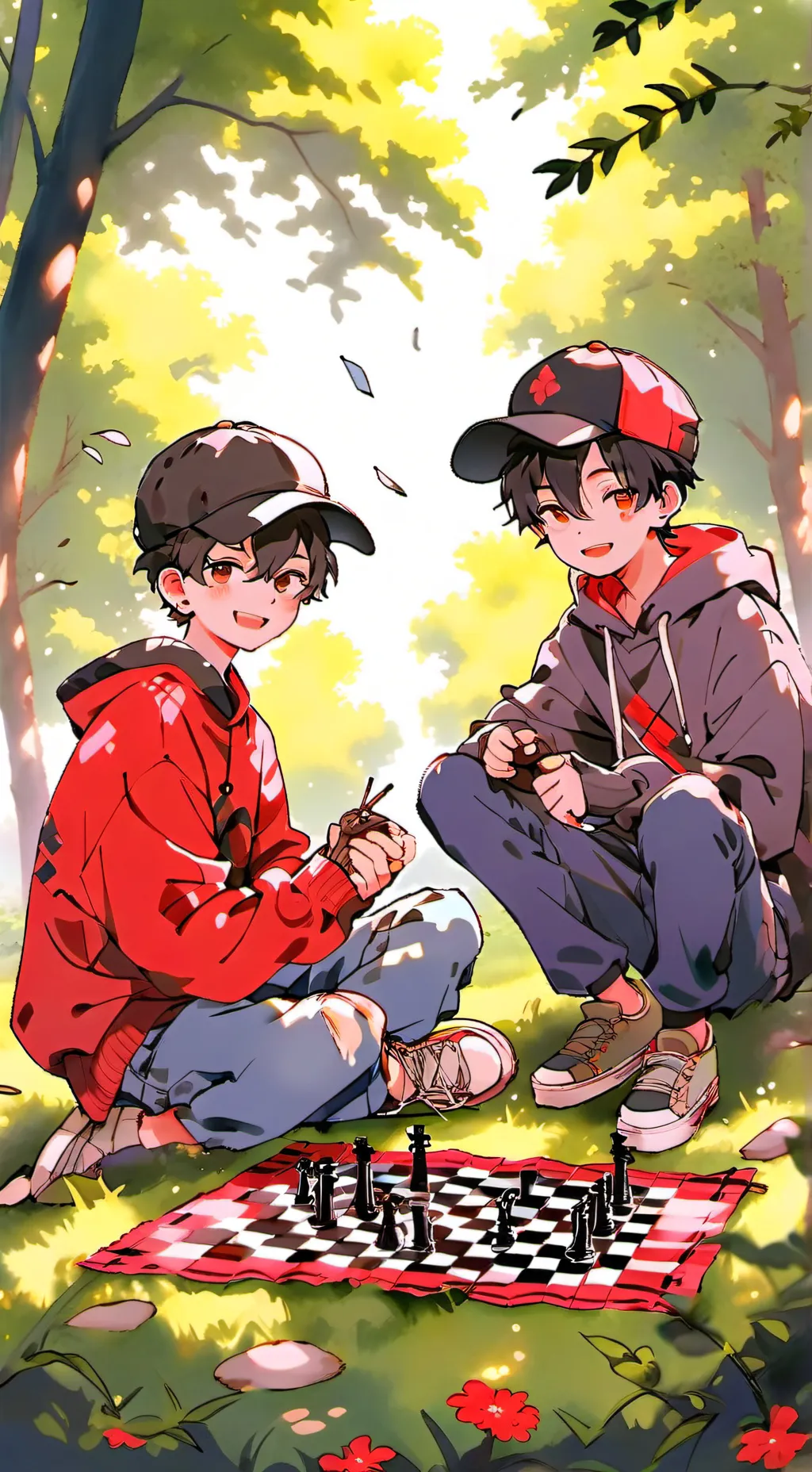 ai character: Alex and Blake background