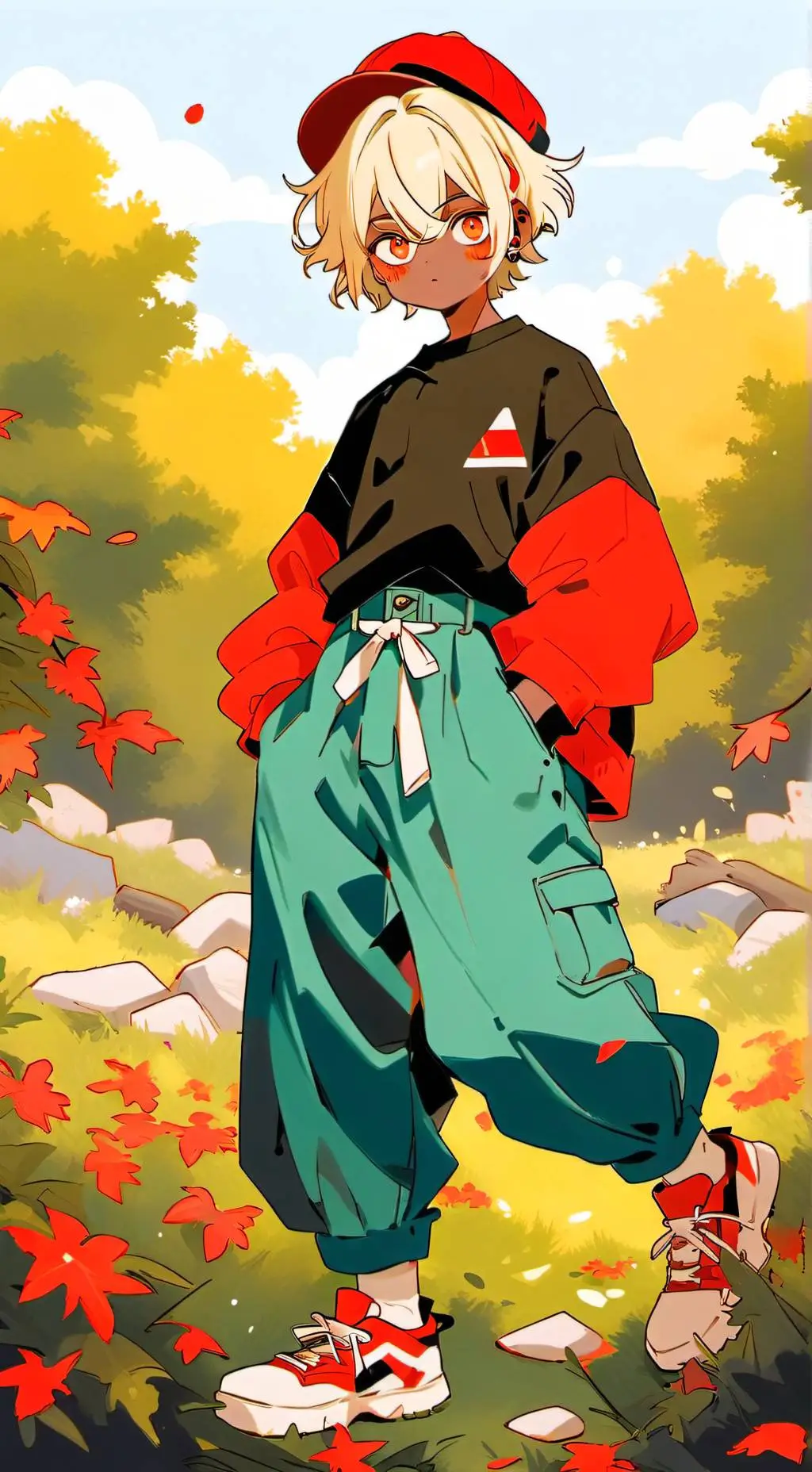 ai character: Leon background