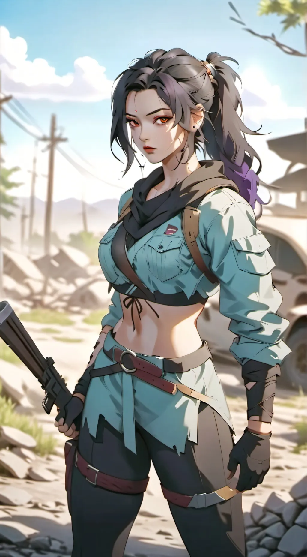 ai character: Elara background
