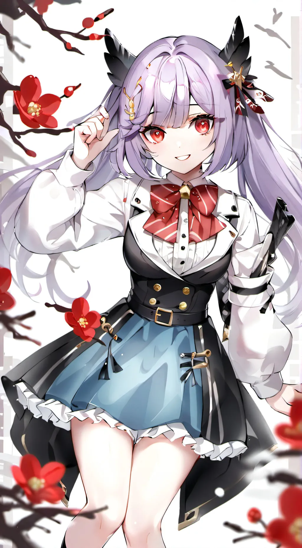 ai character: Akari Tushino  background