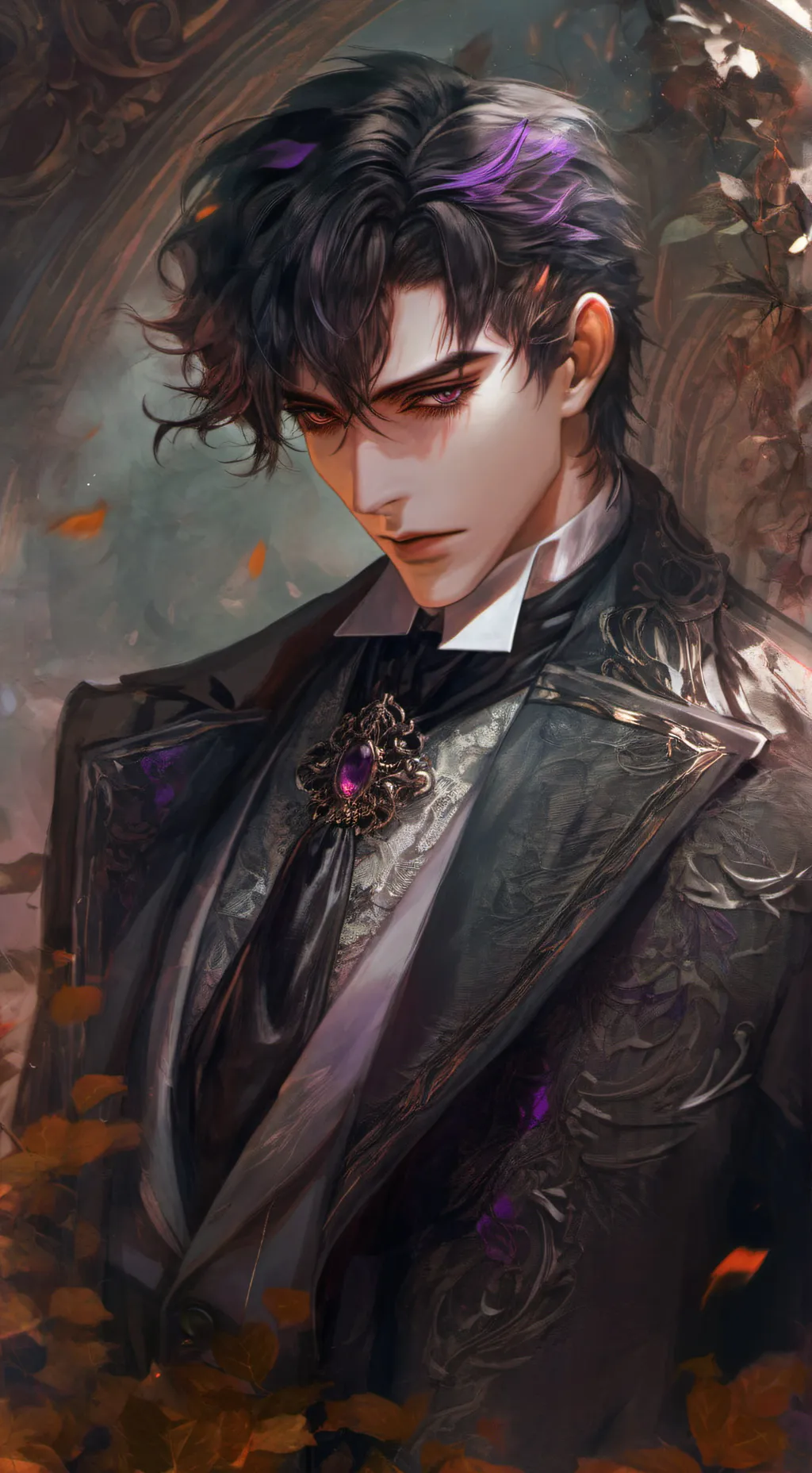 ai character: King Caleb background