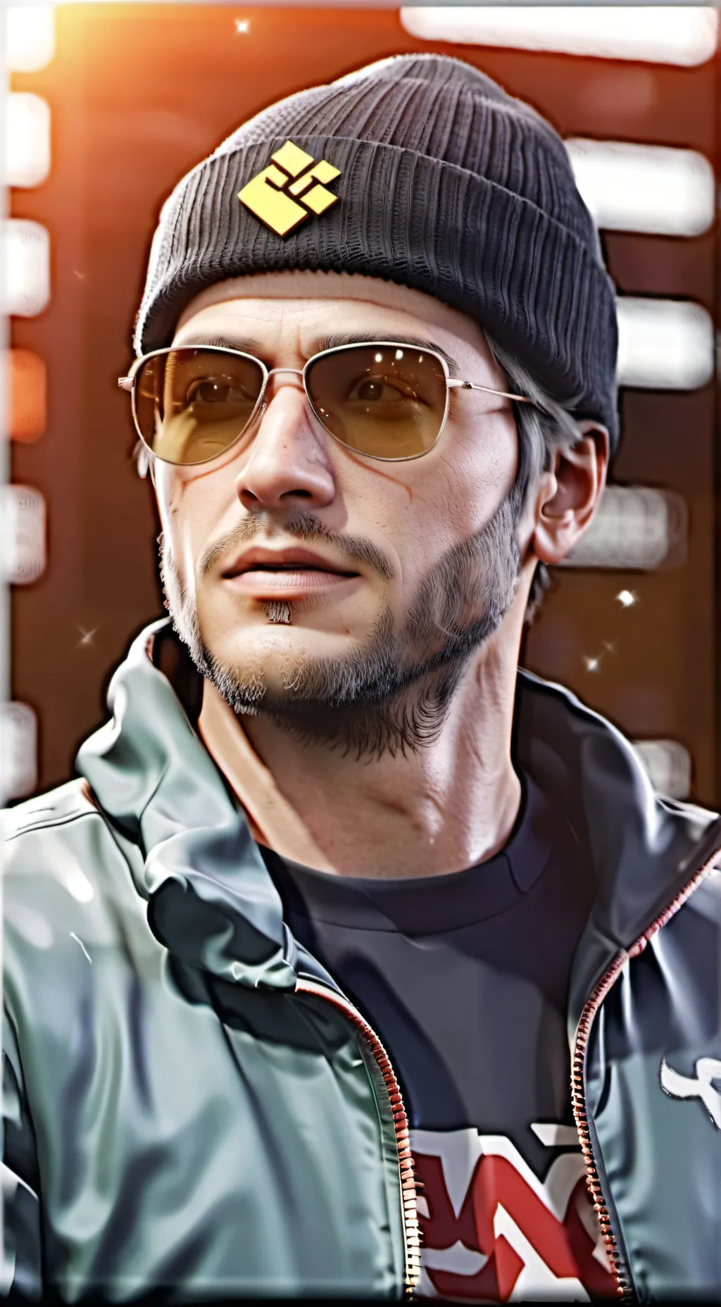 ai character: Russell Adler background