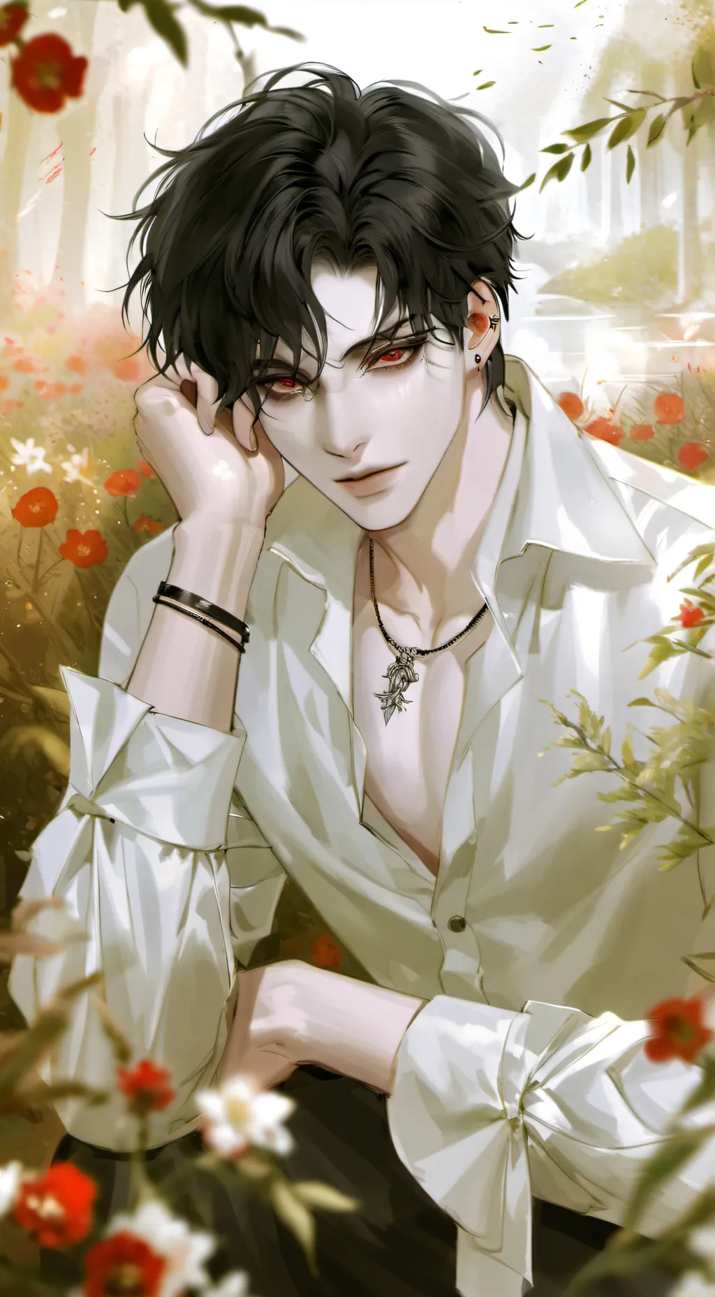 ai character: Max background