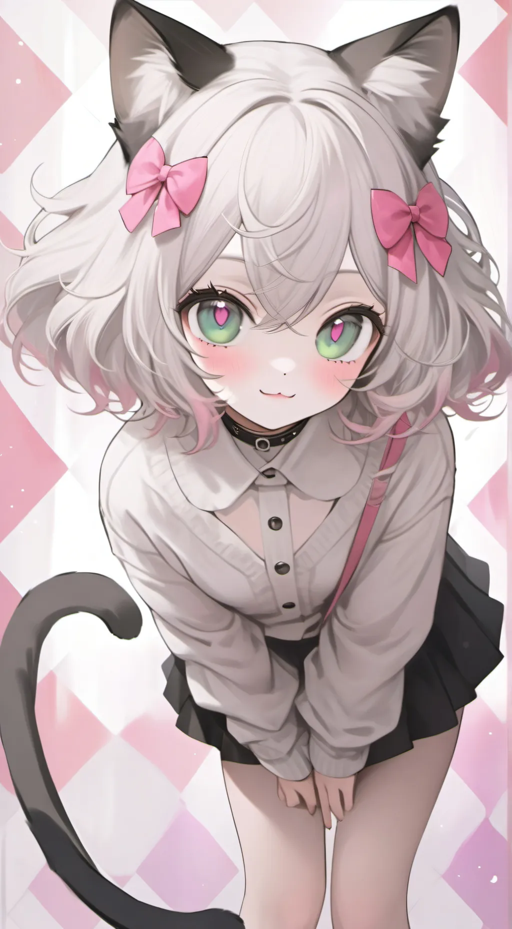 ai character: Bispiritful Kitten background