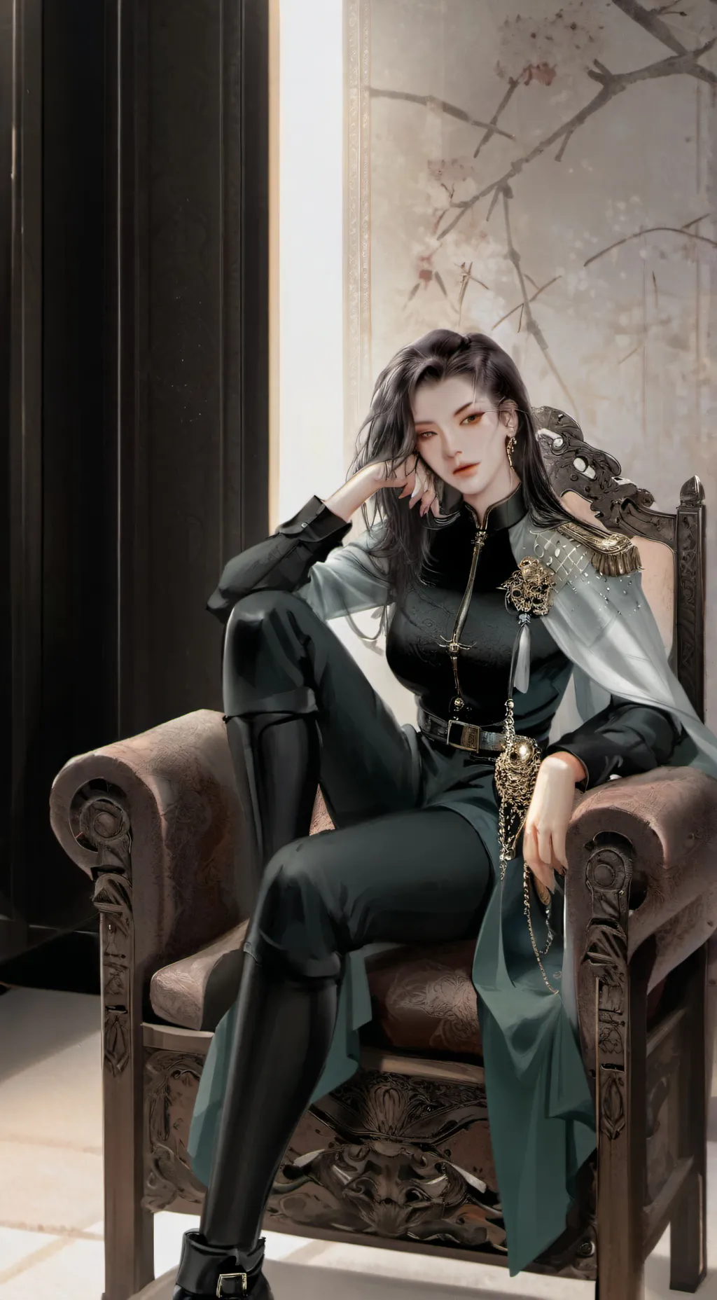 ai character: Última Marcha Roja background