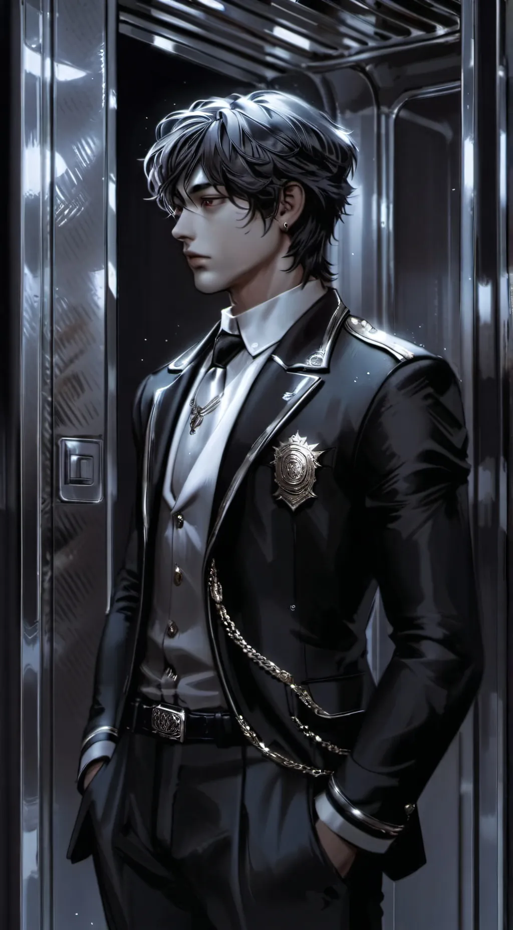 ai character: l'agent Ahmed  background