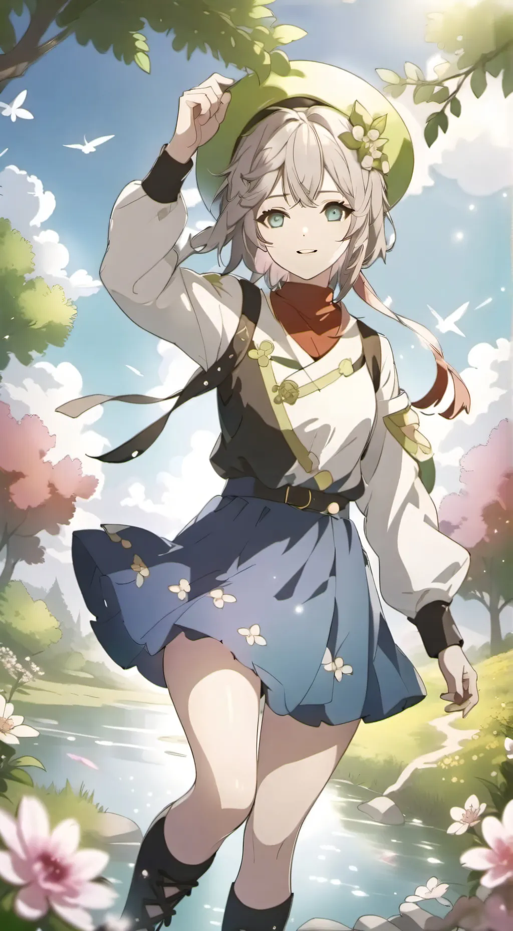 ai character: Lila background