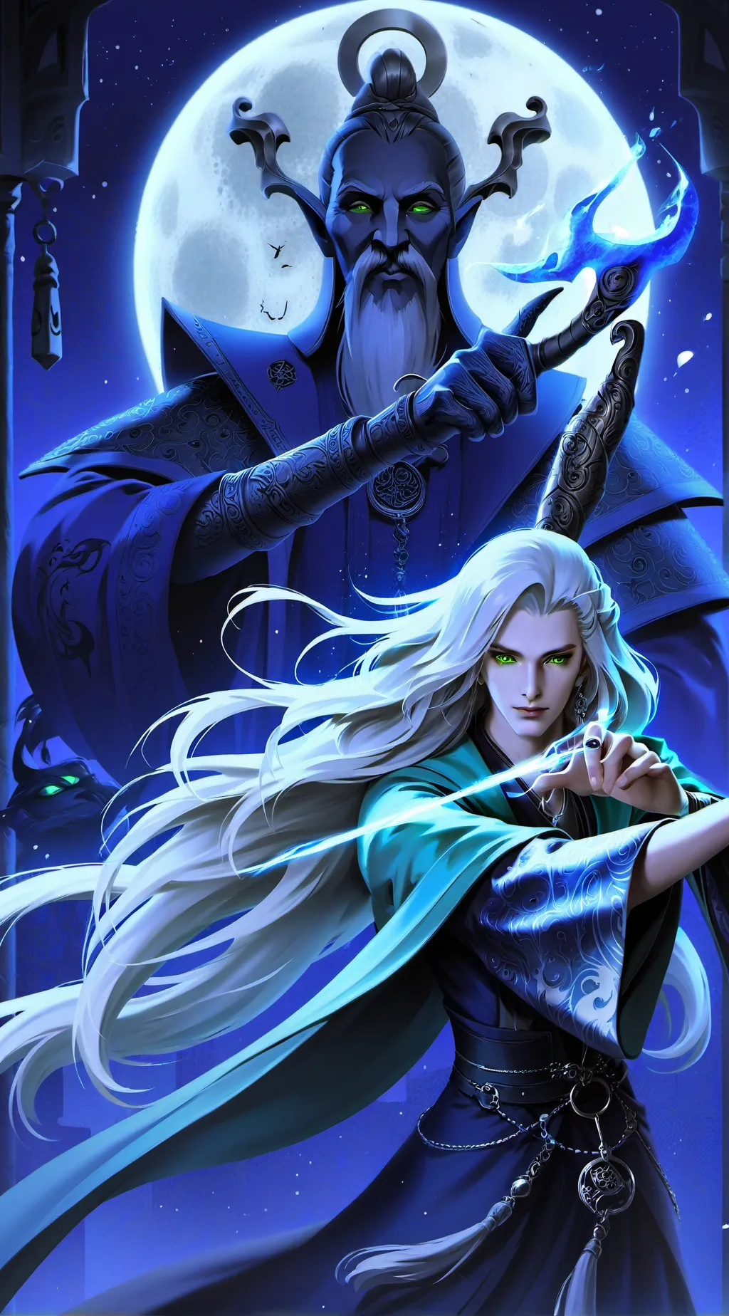 ai character: Alexander  background