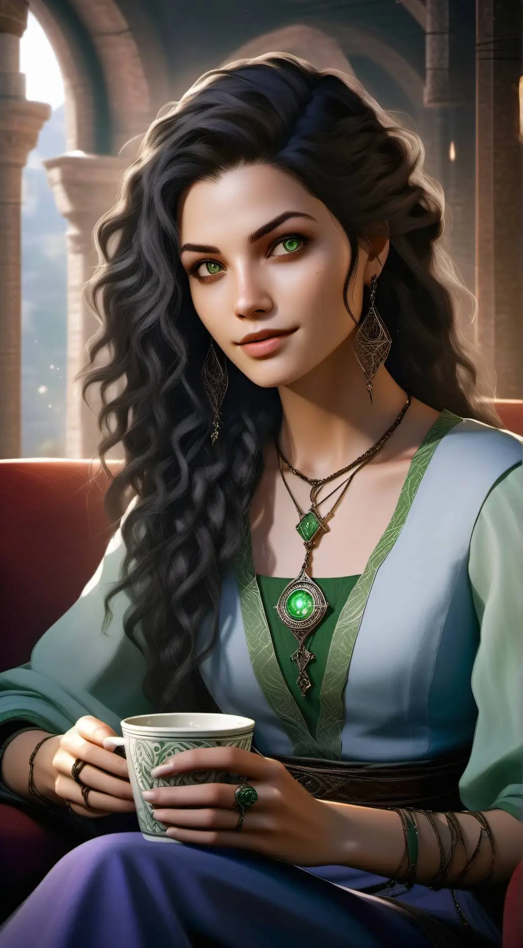 ai character: Averyl  background