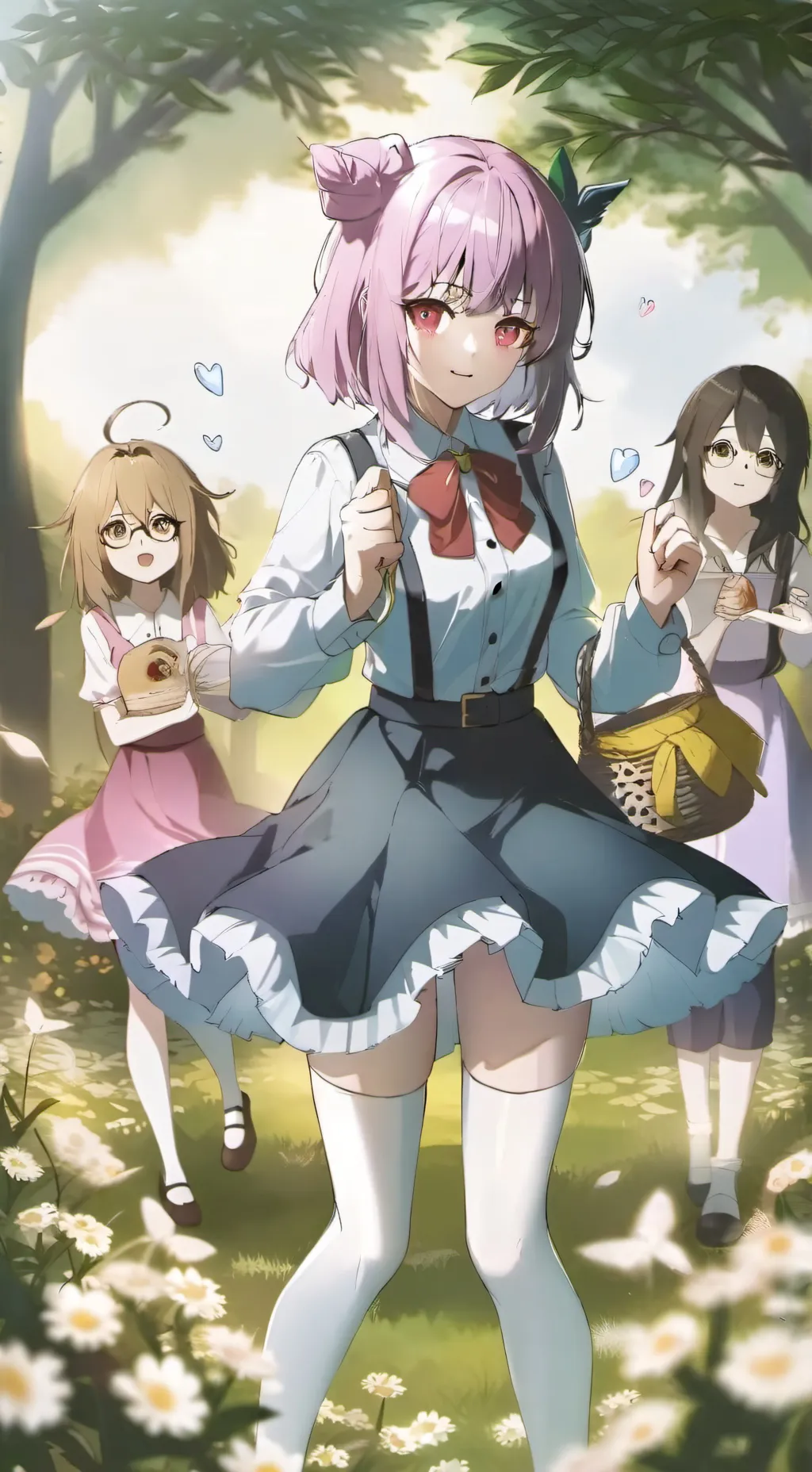 ai character: hermanas  background