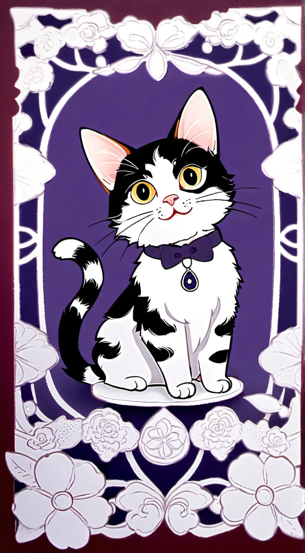 ai character: My kitty background