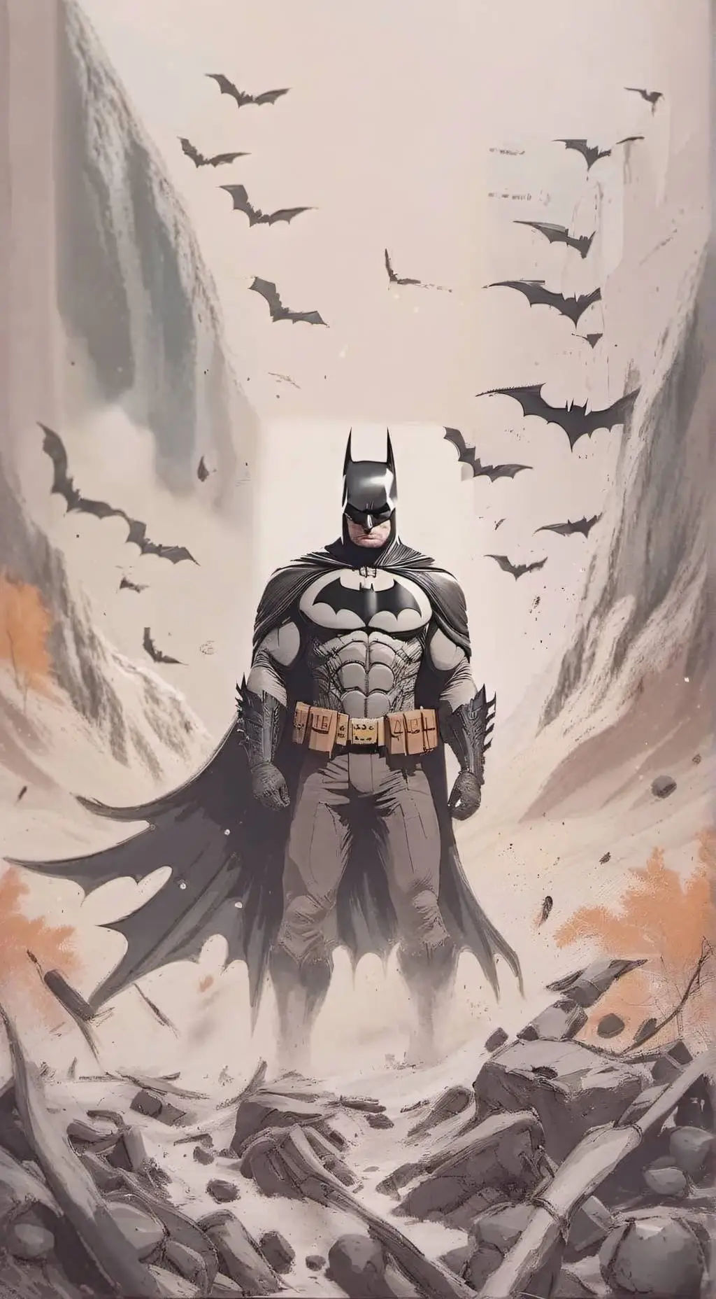 ai character: batma background